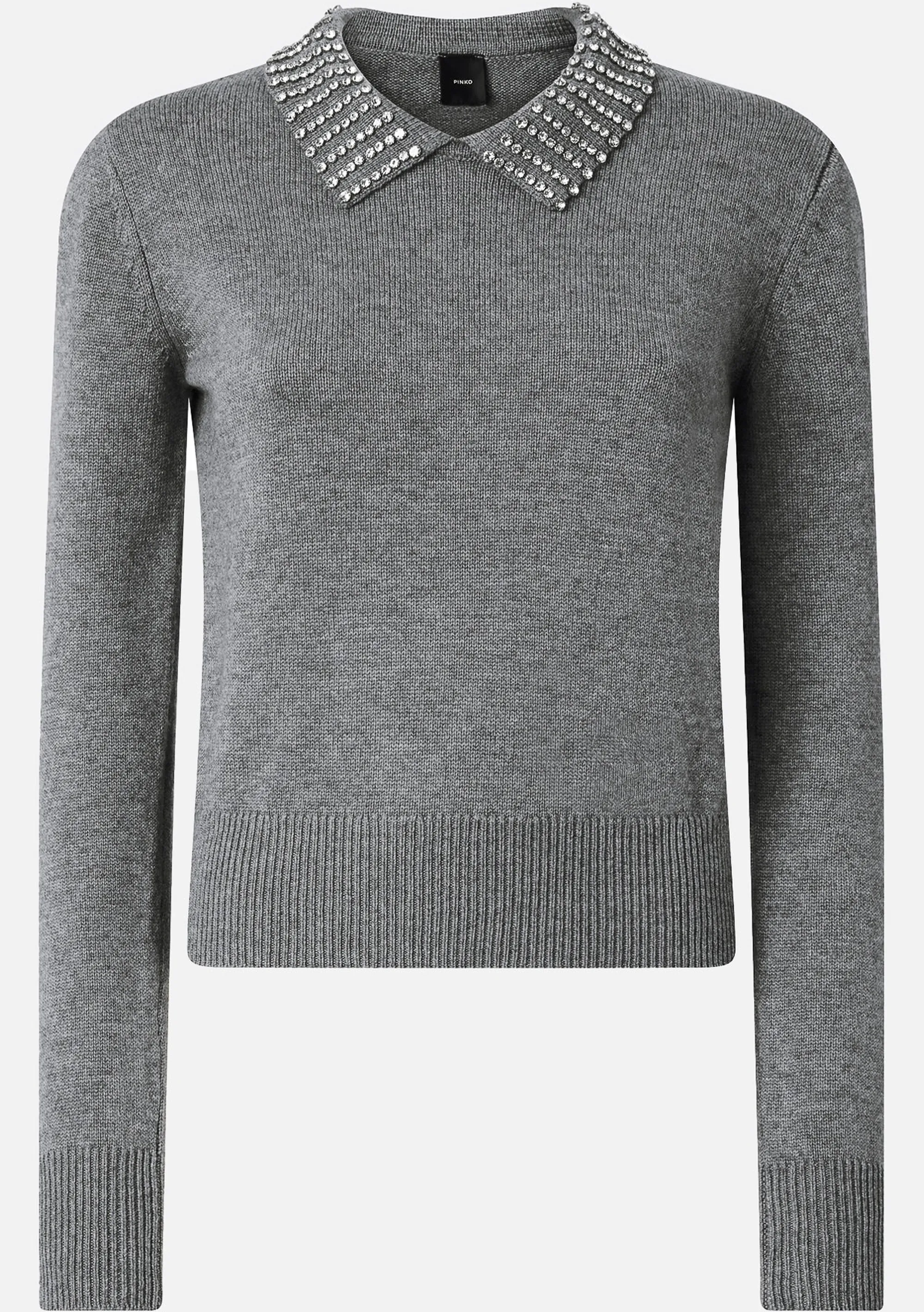 Pinko B'Ventotene Jersey' Grey 105530A2S4 154422