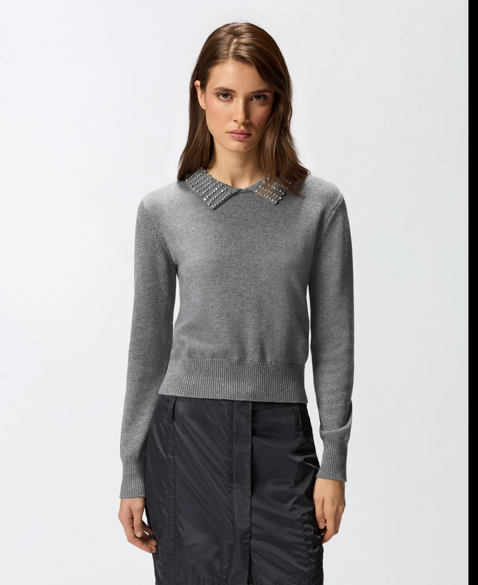 Pinko B'Ventotene Jersey' Grey 105530A2S4 154426