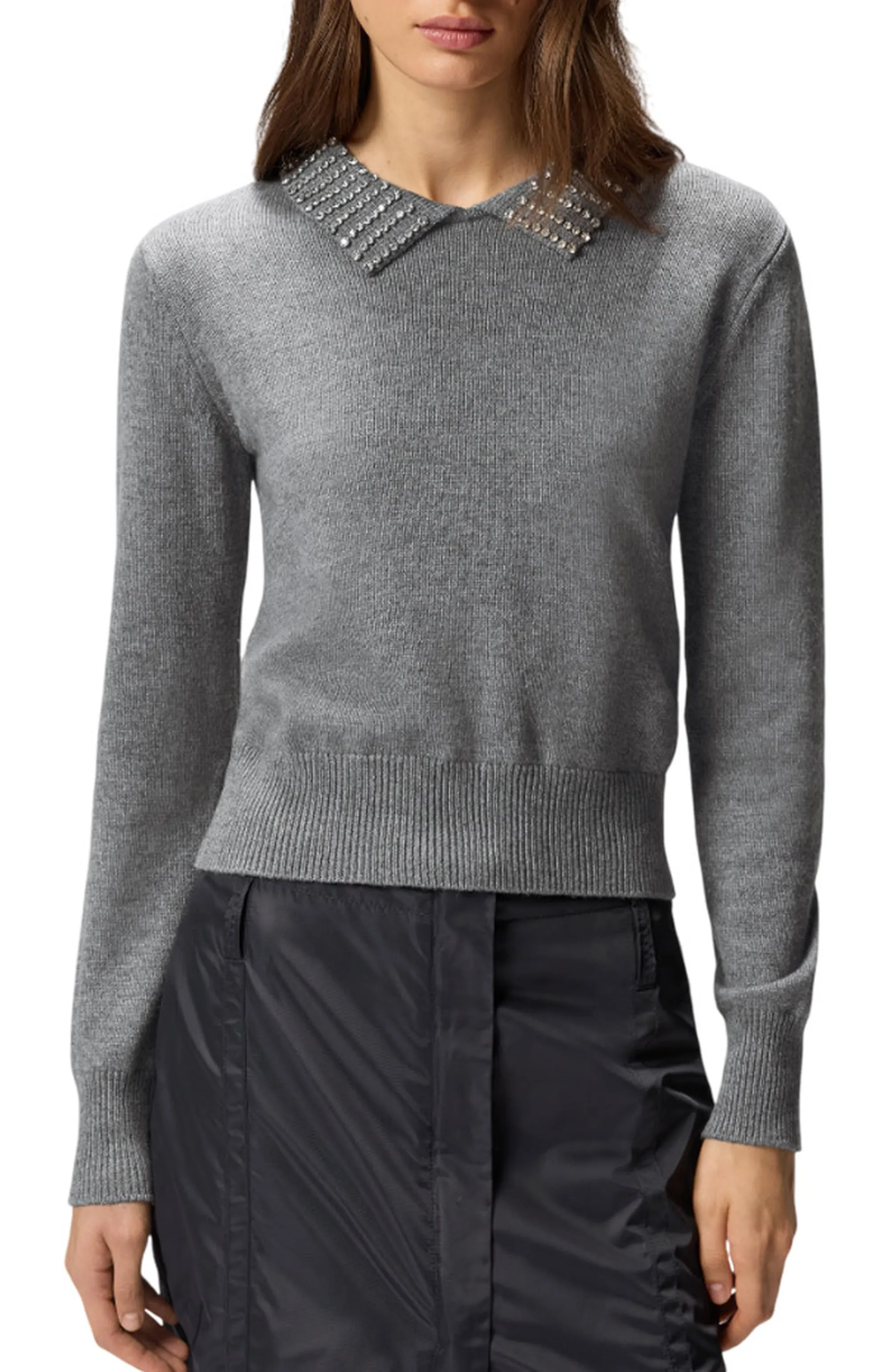 Pinko B'Ventotene Jersey' Grey 105530A2S4 154832