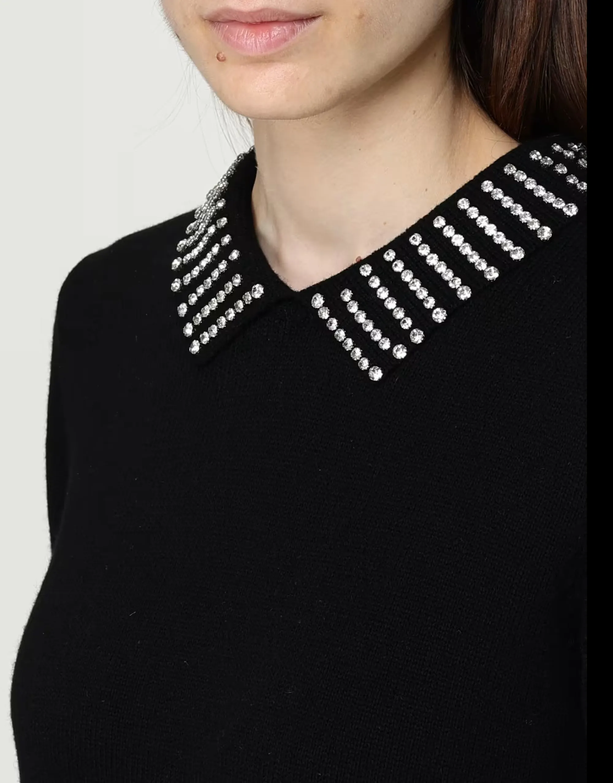 Pinko B'Ventotene Jersey' Black 105530A2S4 154423