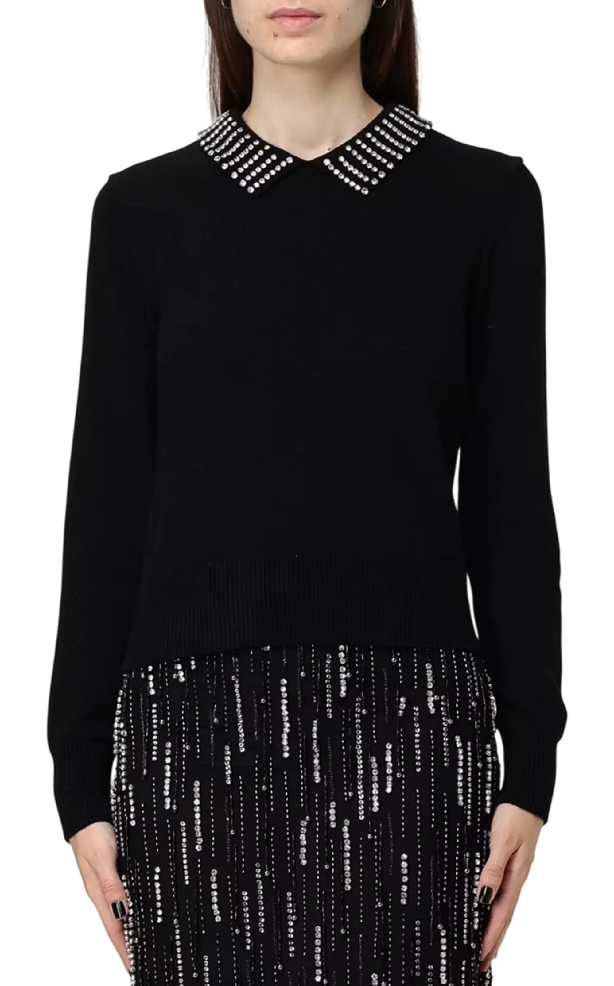 Pinko B'Ventotene Jersey' Black 105530A2S4 154837