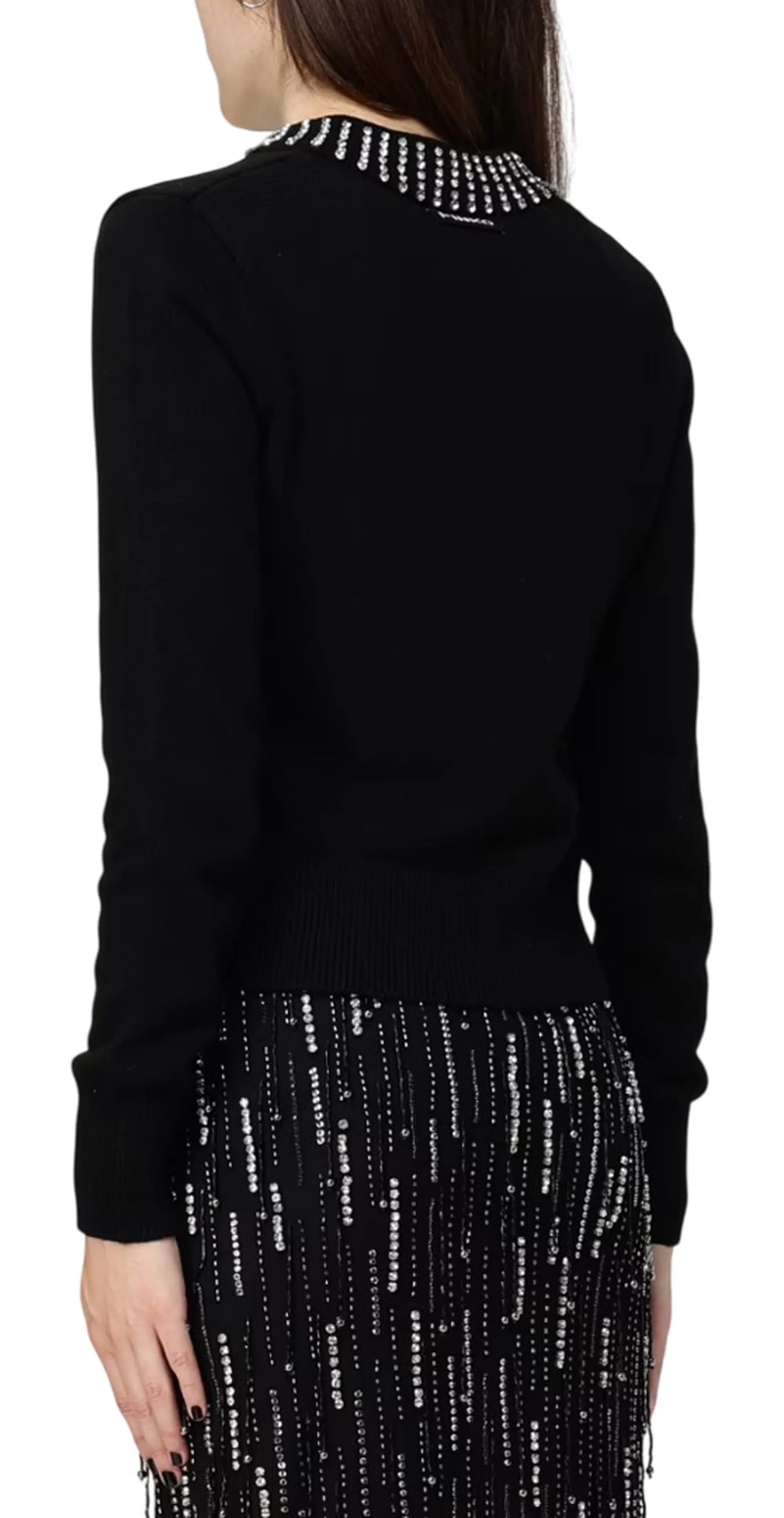 Pinko B'Ventotene Jersey' Black 105530A2S4 154838