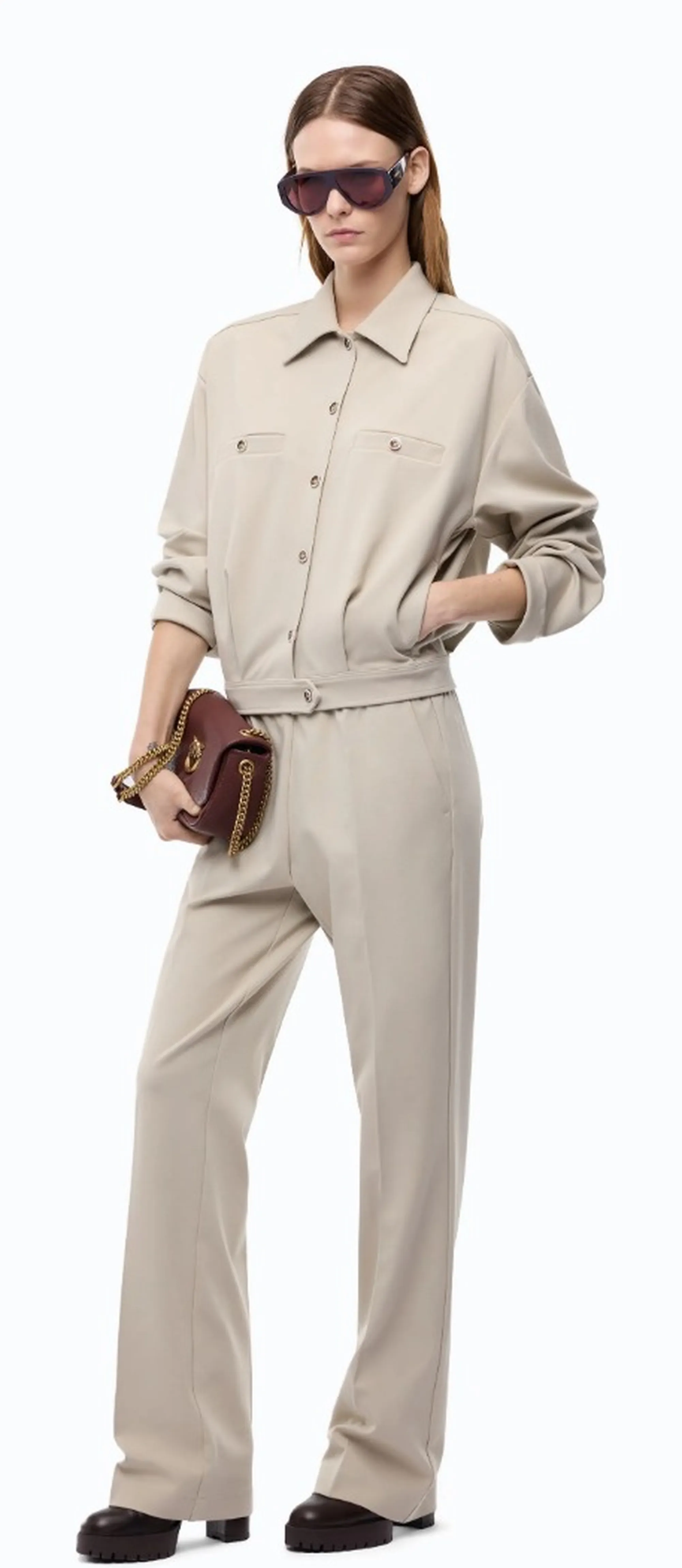 Pinko Pantalone Beige 107213A3Ah 196868