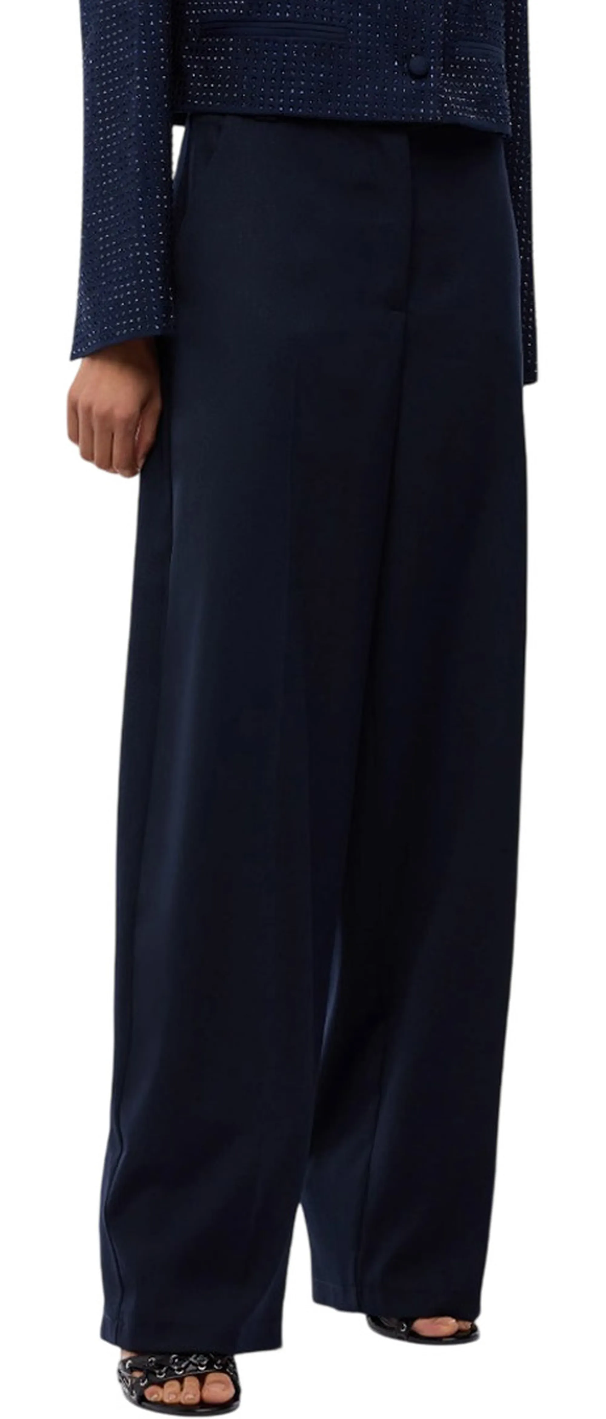 Pinko B'Balbino Trousers' Dark Blue 107712A3Ms 186699