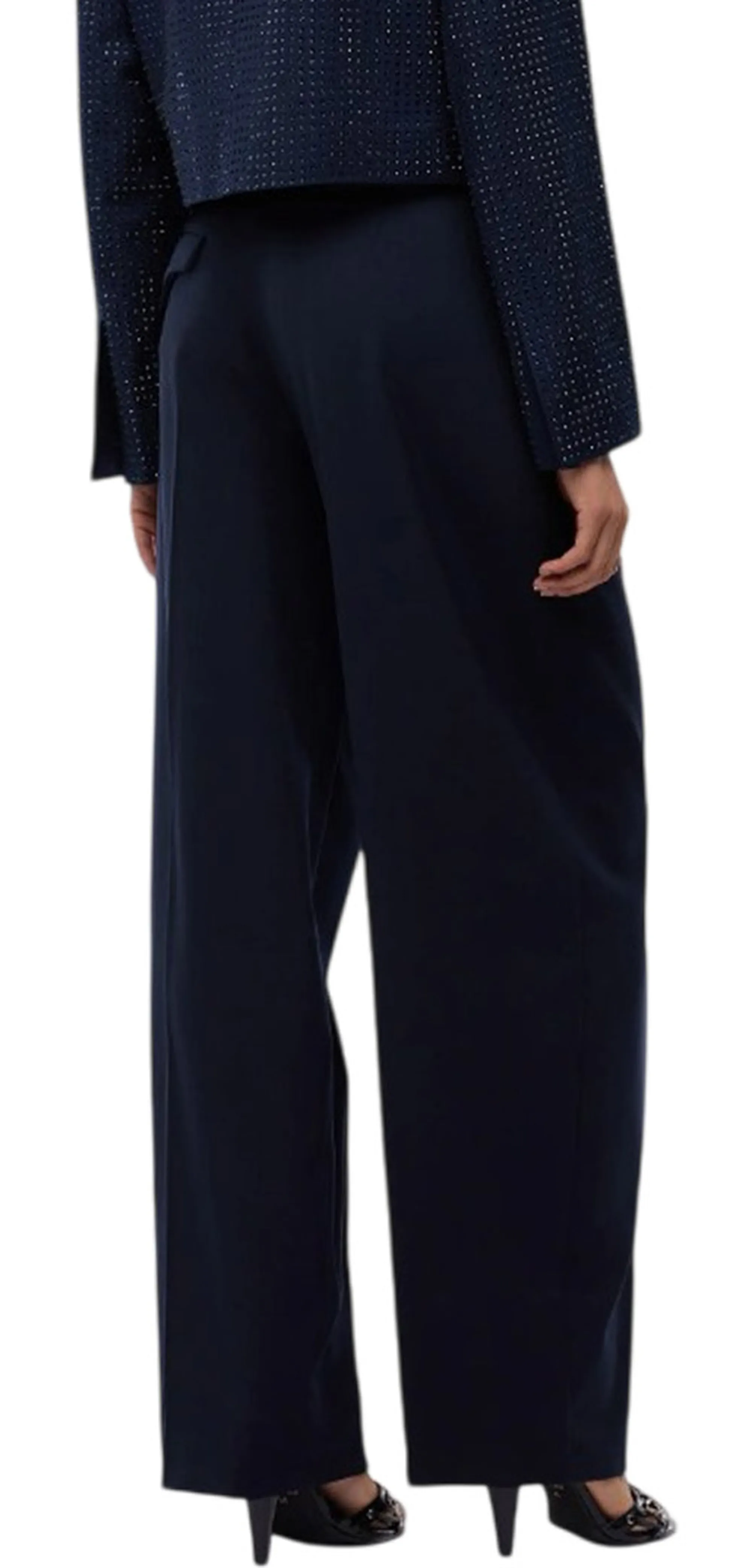 Pinko B'Balbino Trousers' Dark Blue 107712A3Ms 186700