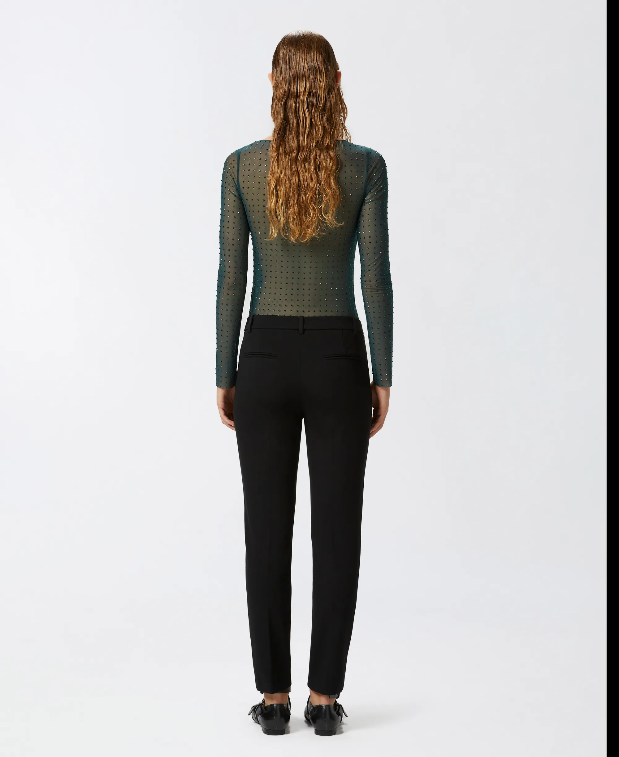 Pinko B'Beautiful Pants' Black 100155A24D 154452