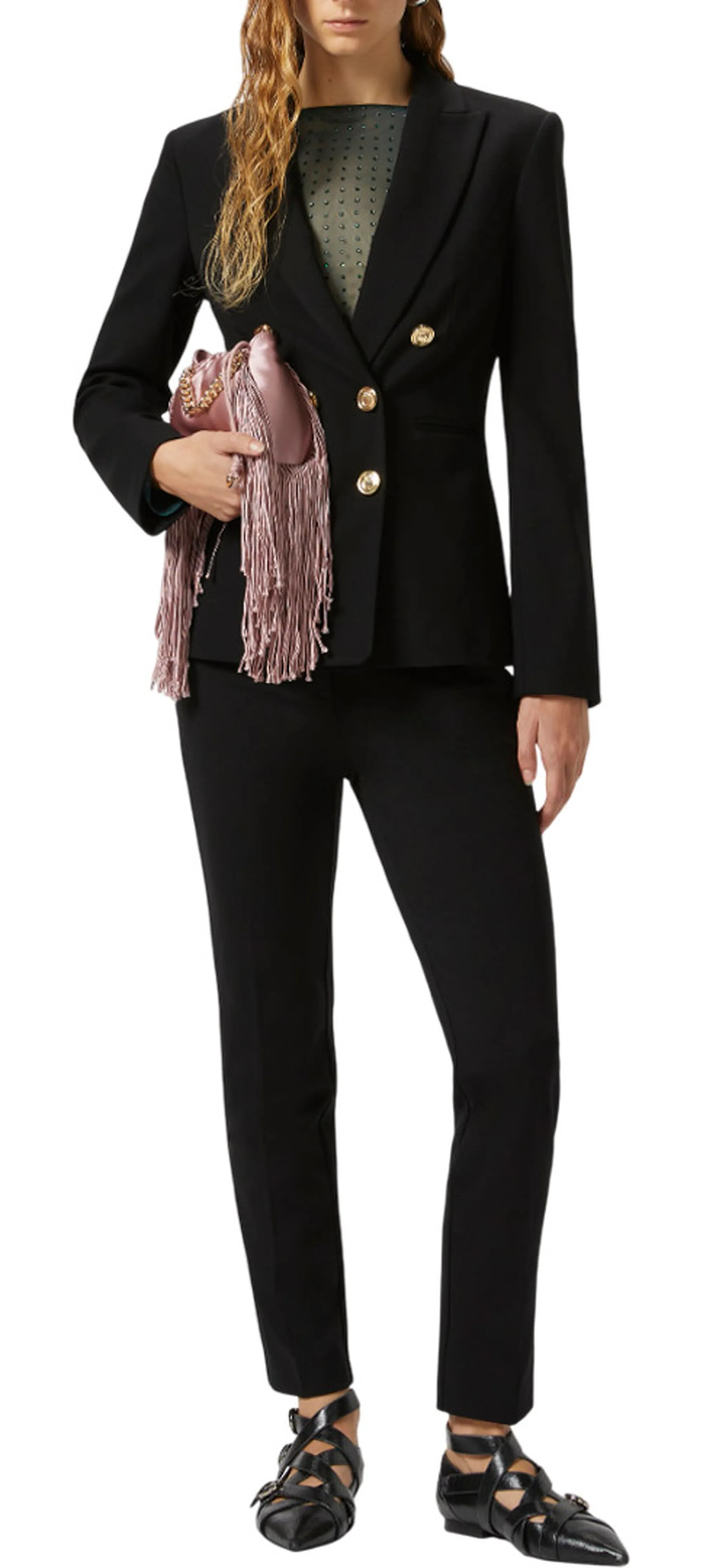 Pinko B'Beautiful Pants' Black 100155A24D 154989