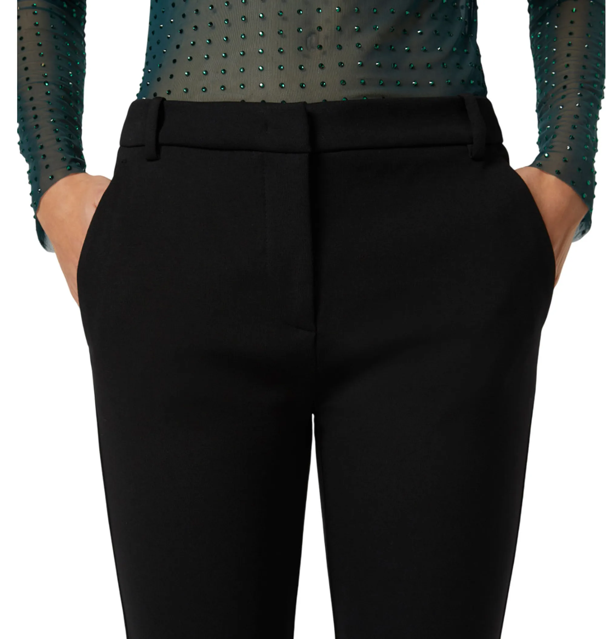 Pinko B'Beautiful Pants' Black 100155A24D 154990