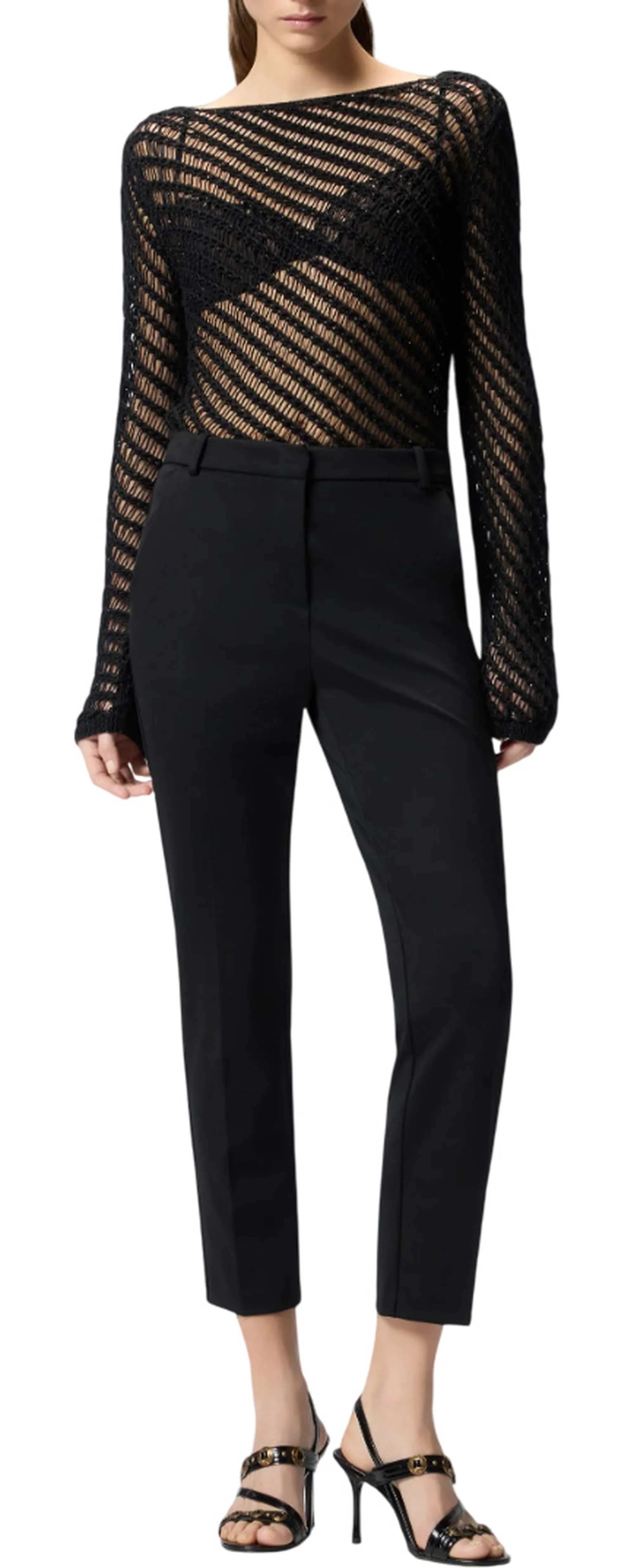 Pinko B'Beautiful Pants' Black 100155A36R 178540