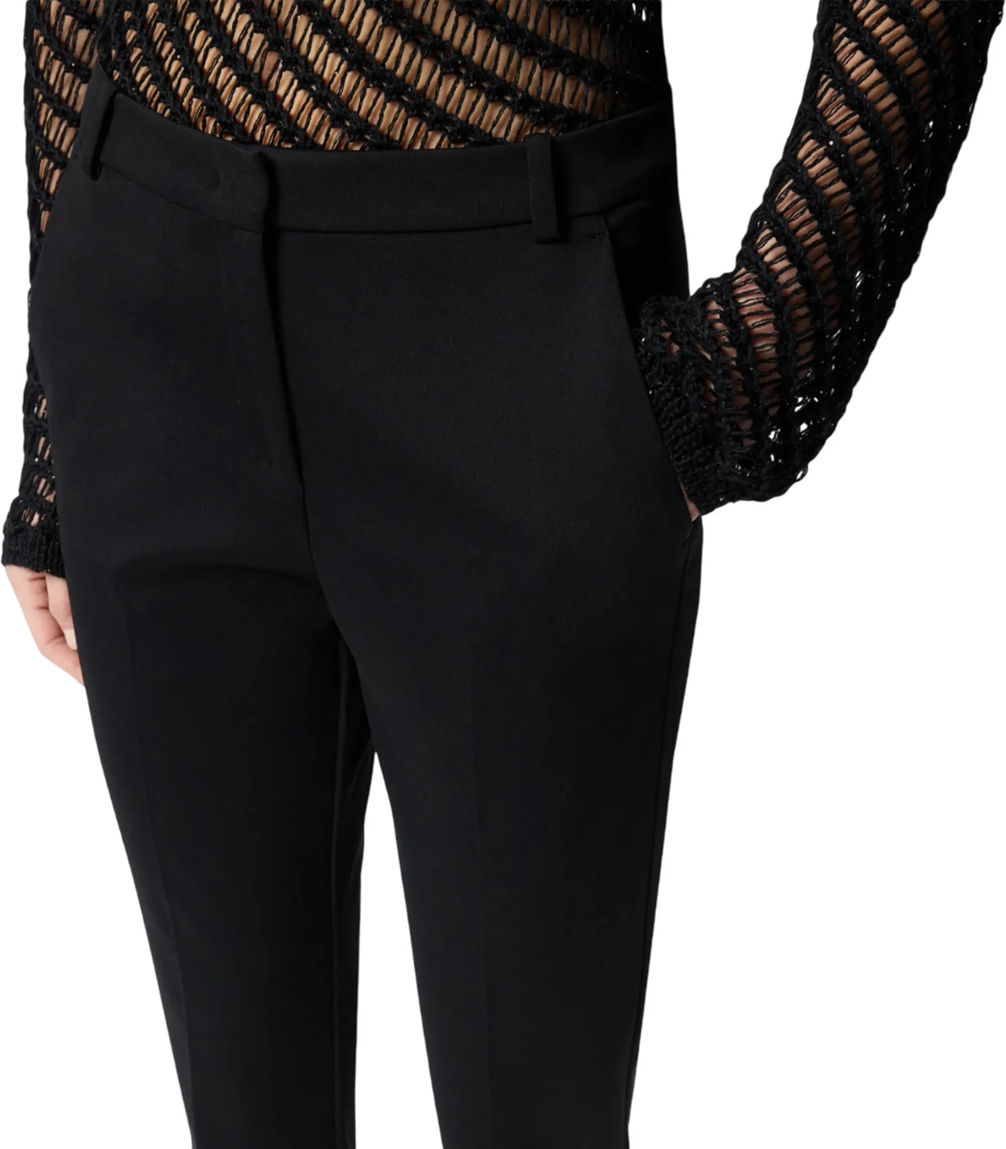 Pinko B'Beautiful Pants' Black 100155A36R 178541