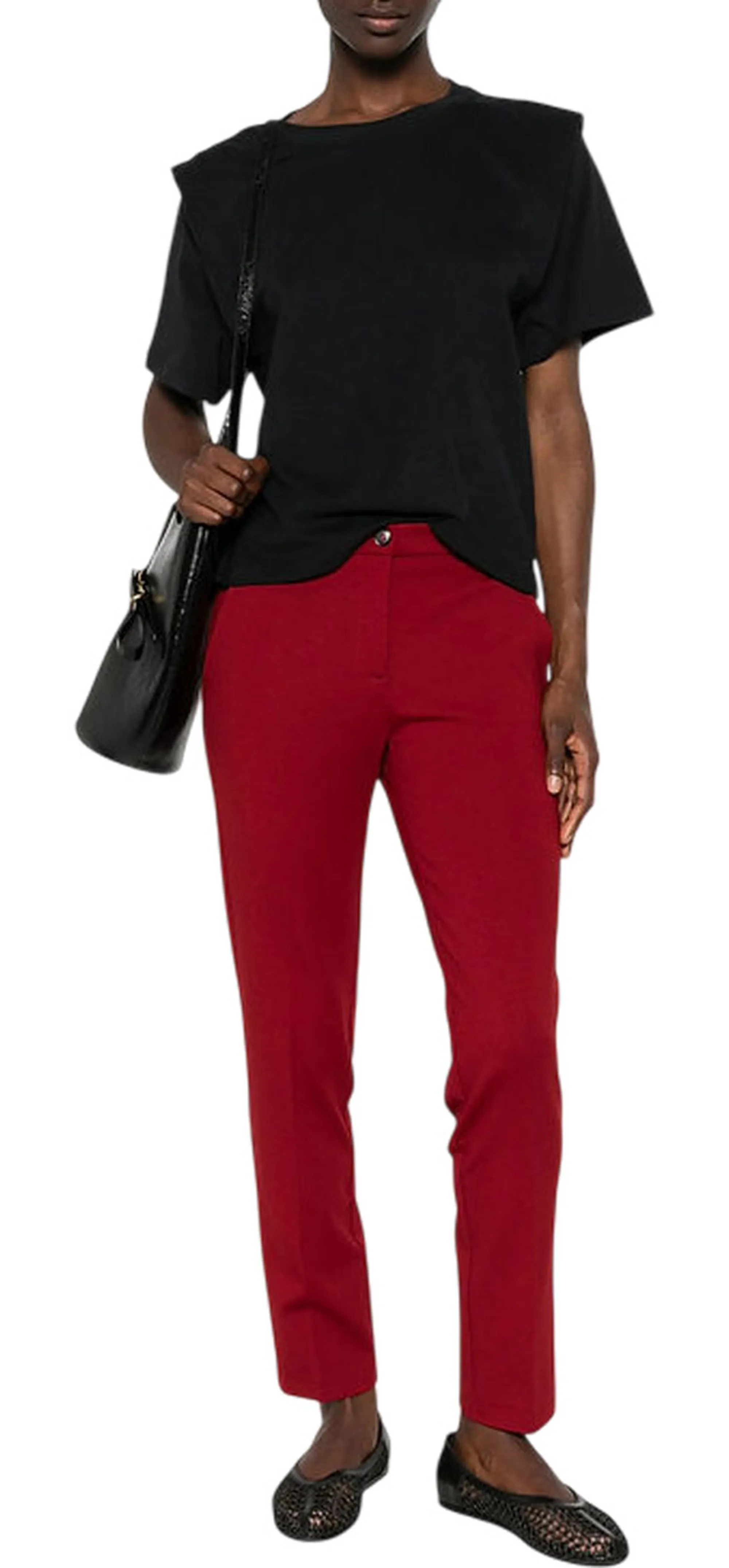 Pinko Pantalone Bello Rosso 100155A3Nv 186396