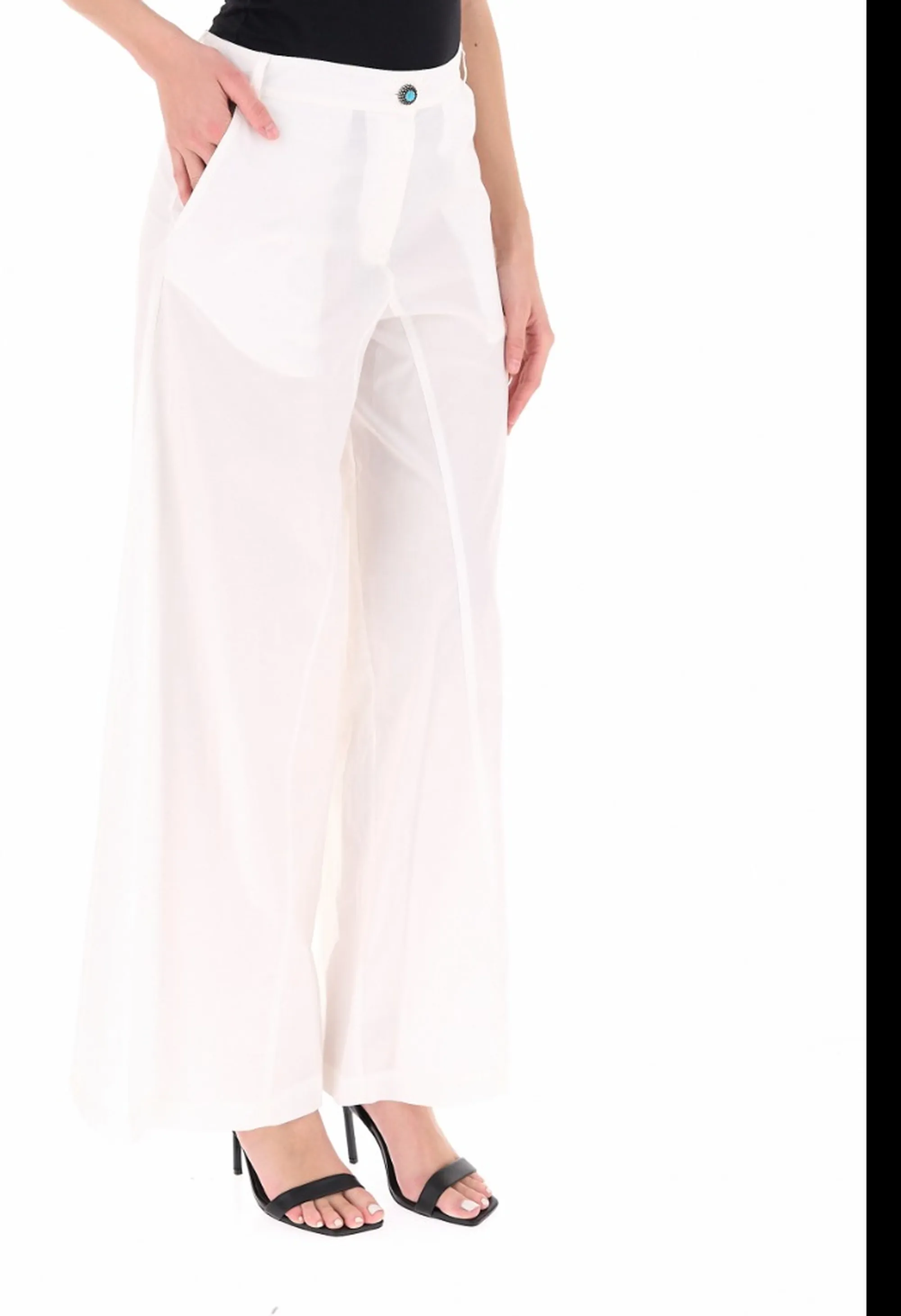 Pinko B'Canelli Trousers' White 106809A2Ld 182481