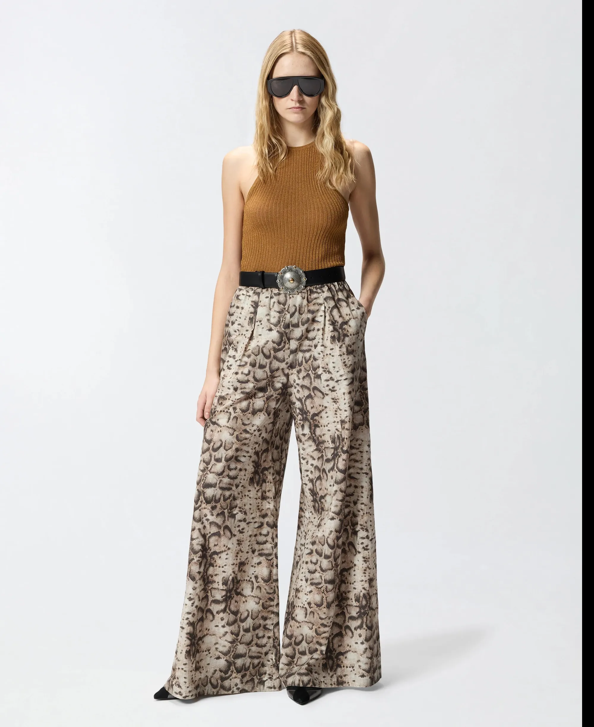 Pinko B'Gussola Trousers' Multicolor 106963A3B1 173648