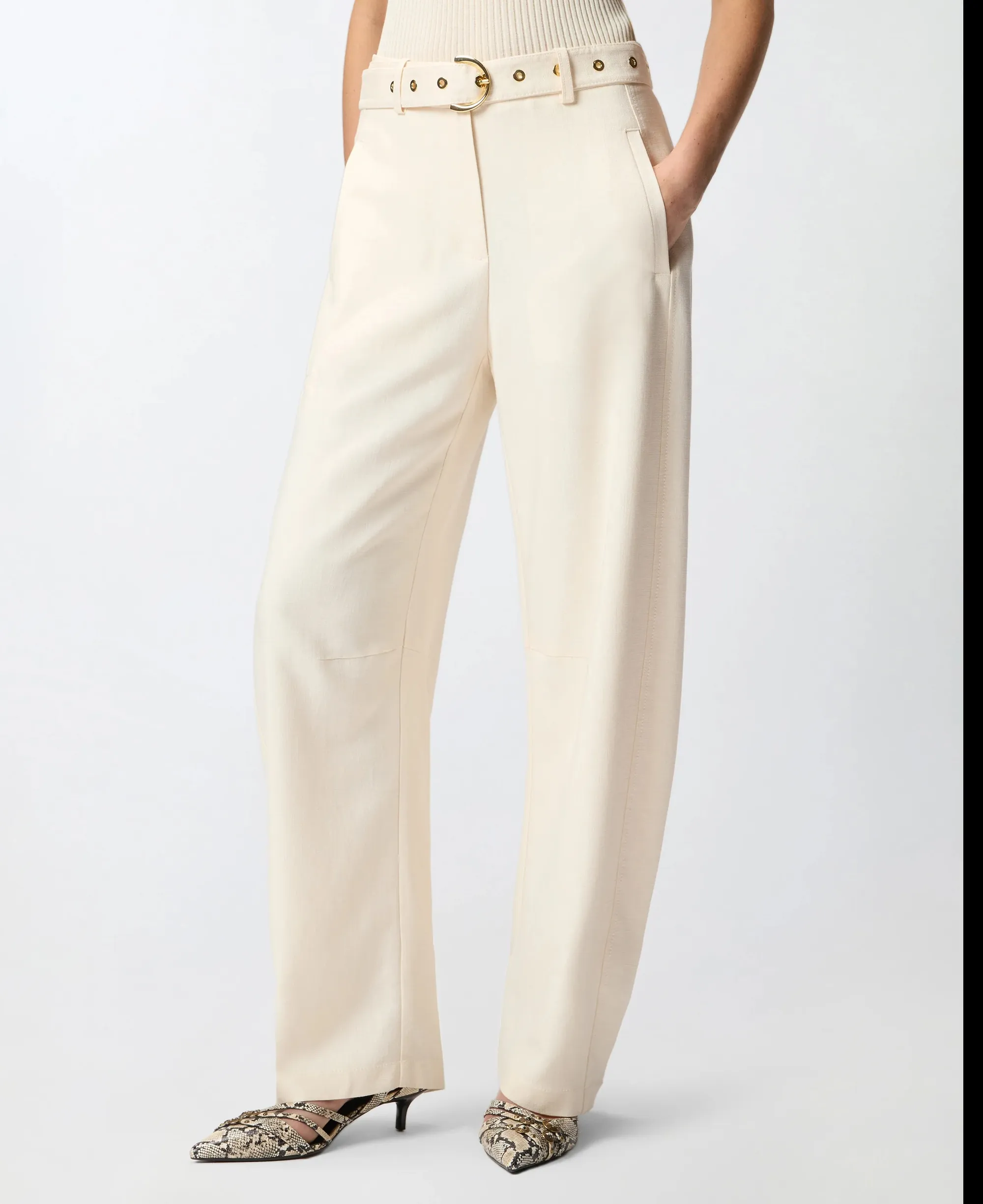 Pinko B'Lexy Pants' Cream 106492A2W6 170108