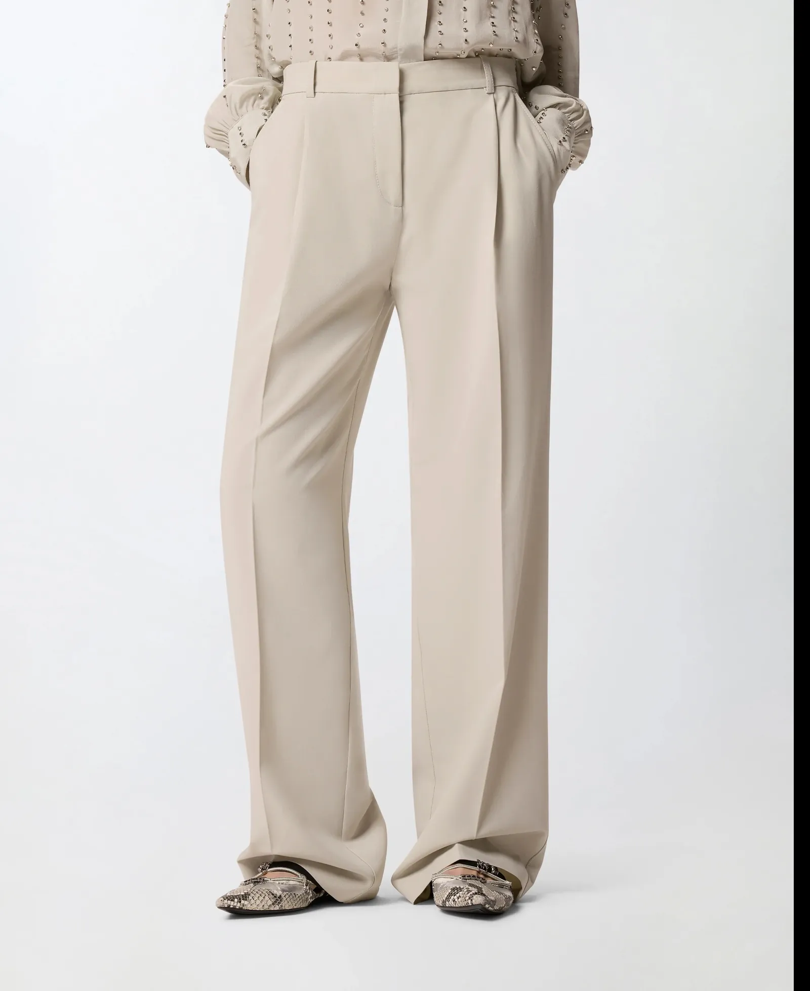 Pinko Pantalone Paula Grigio 106607A18E 170084