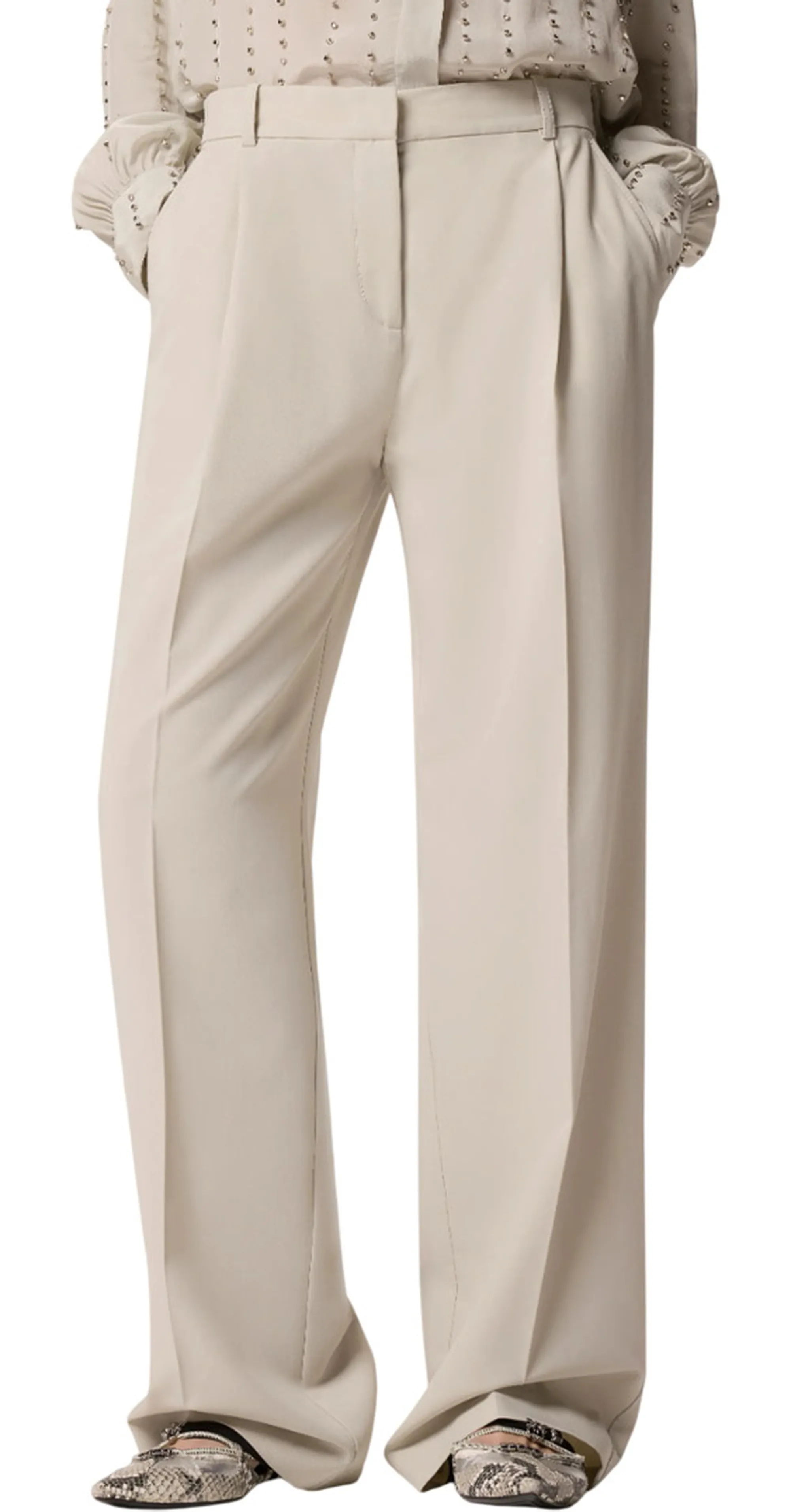 Pinko Pantalone Paula Grigio 106607A18E 170651