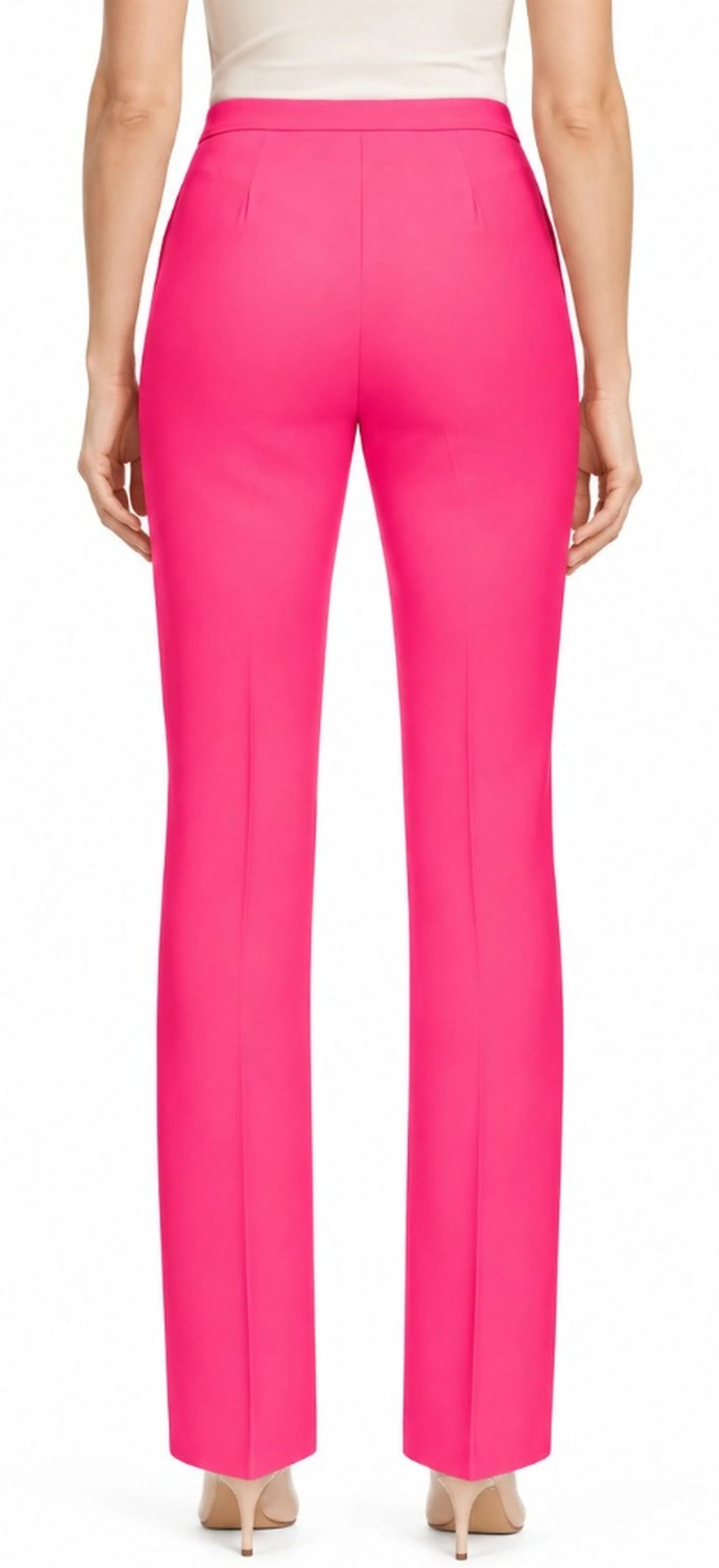Pinko B'Pantaloni Flared Stretch' Magenta 1000547624 200085