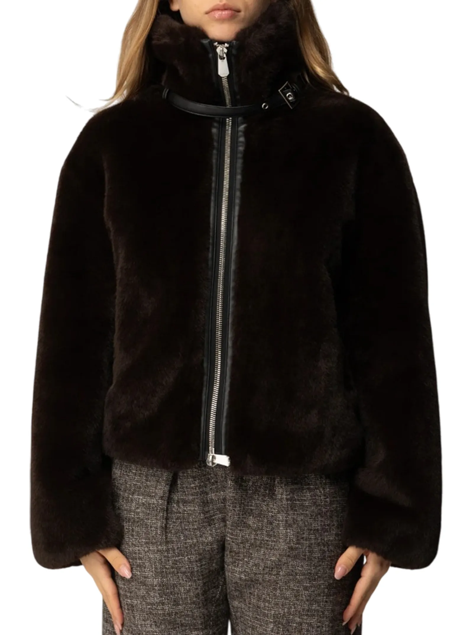 Pinko Pelliccia Marrone 106013A1Zm 166251