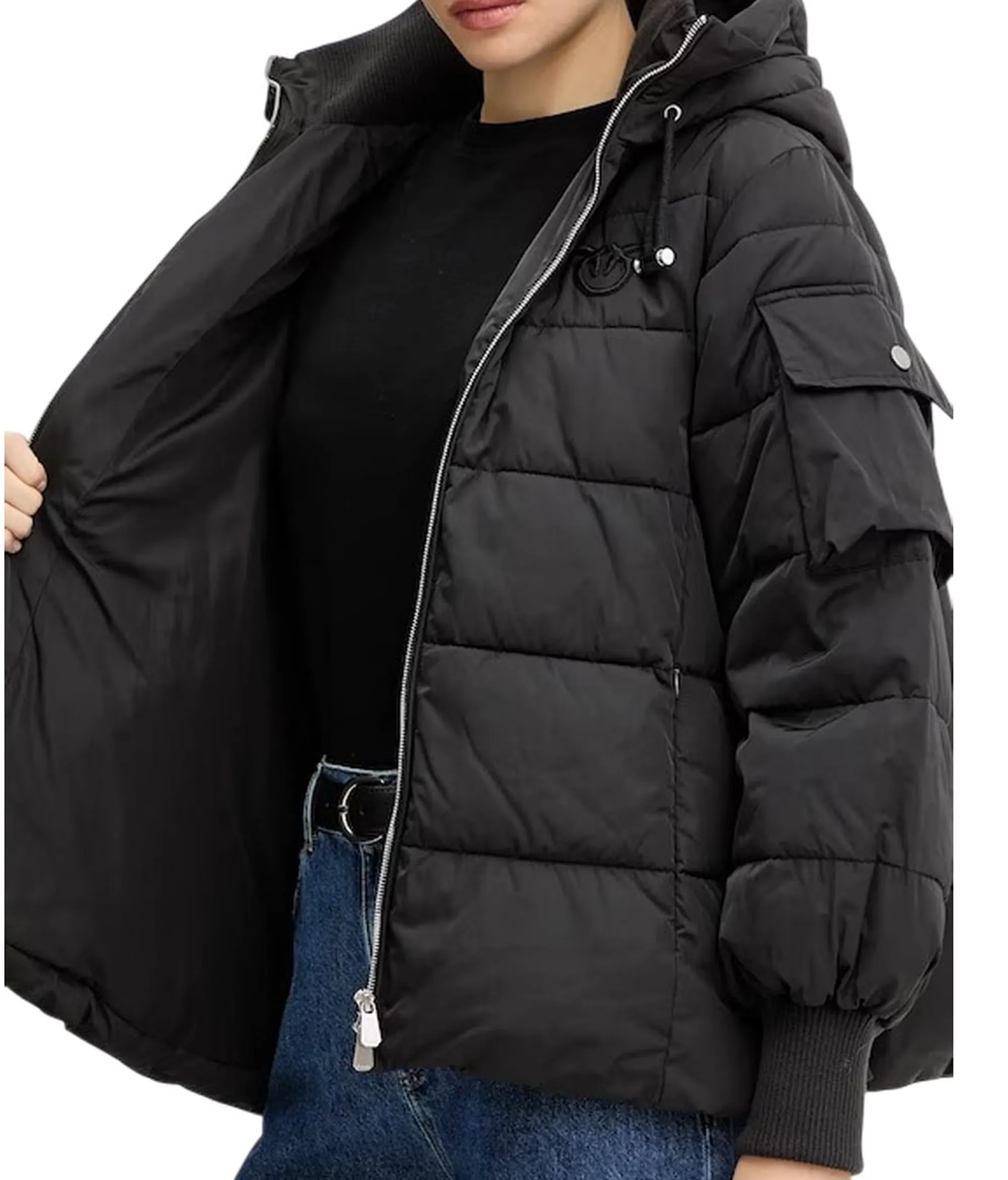 Pinko Piumino Nero 105384A2Pe 167343