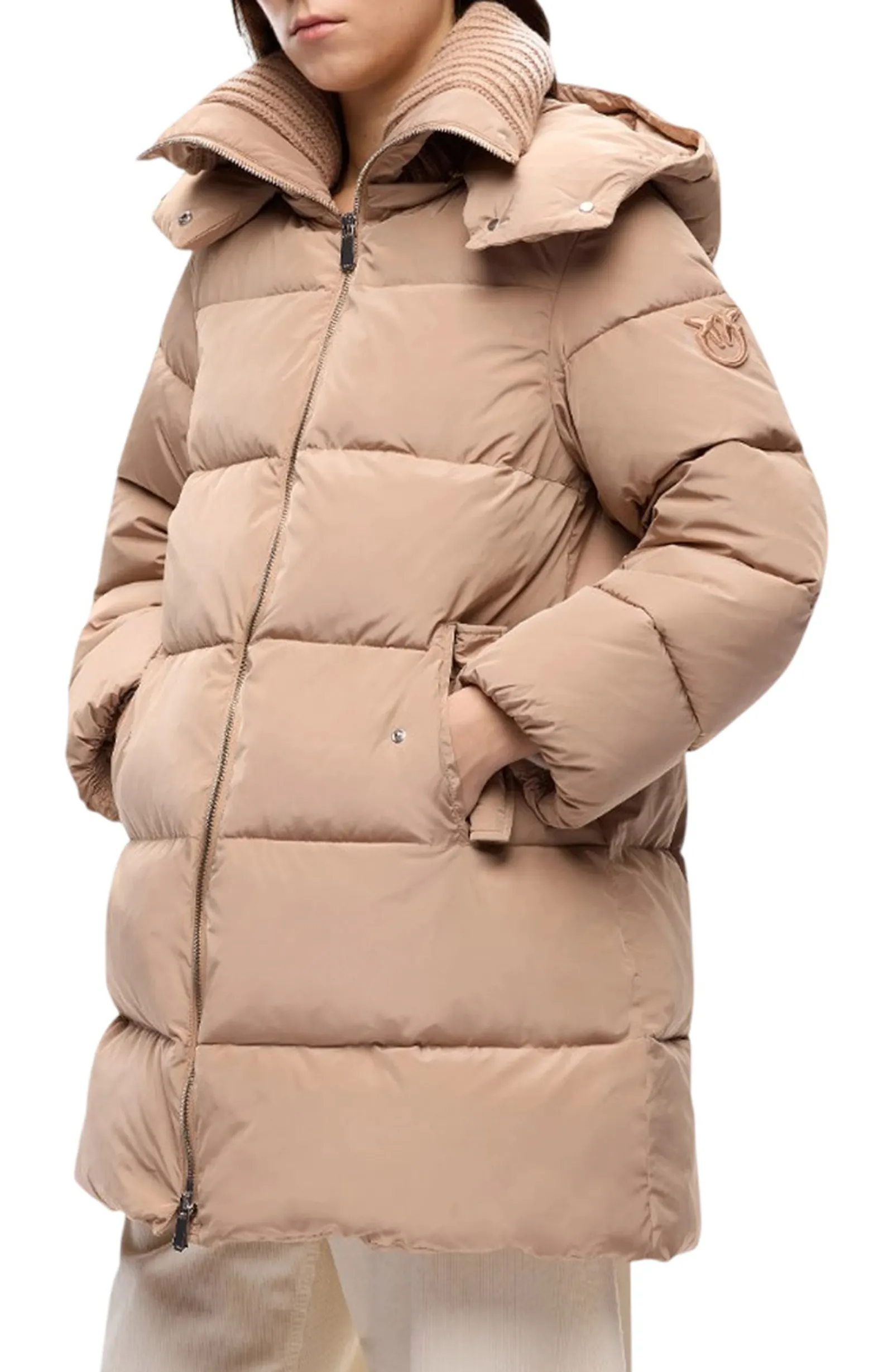 Pinko Piumino Dulcamara Imbottito Beige 107069A39J 186523