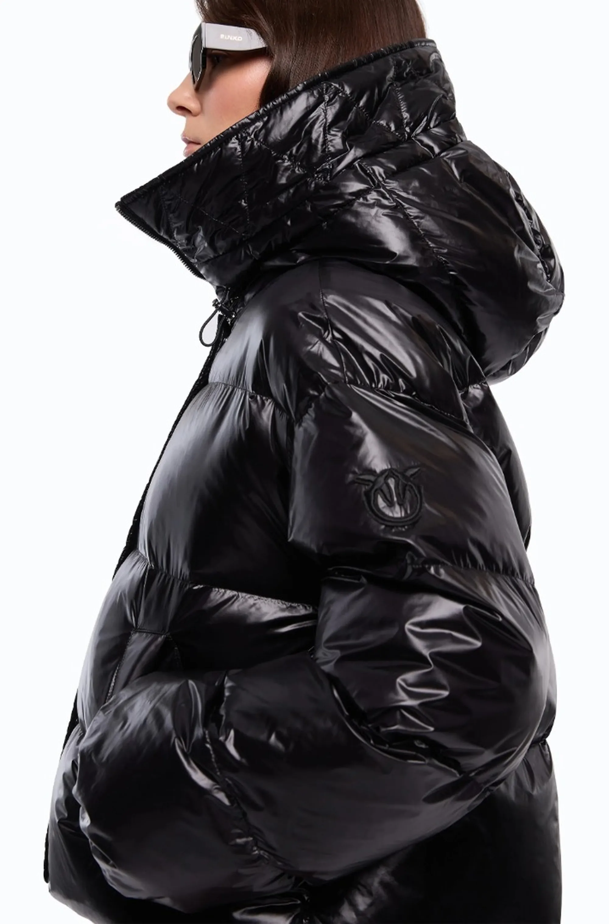 Pinko Piumino Impasto Imbottito Nero 105656A3Fi 186167