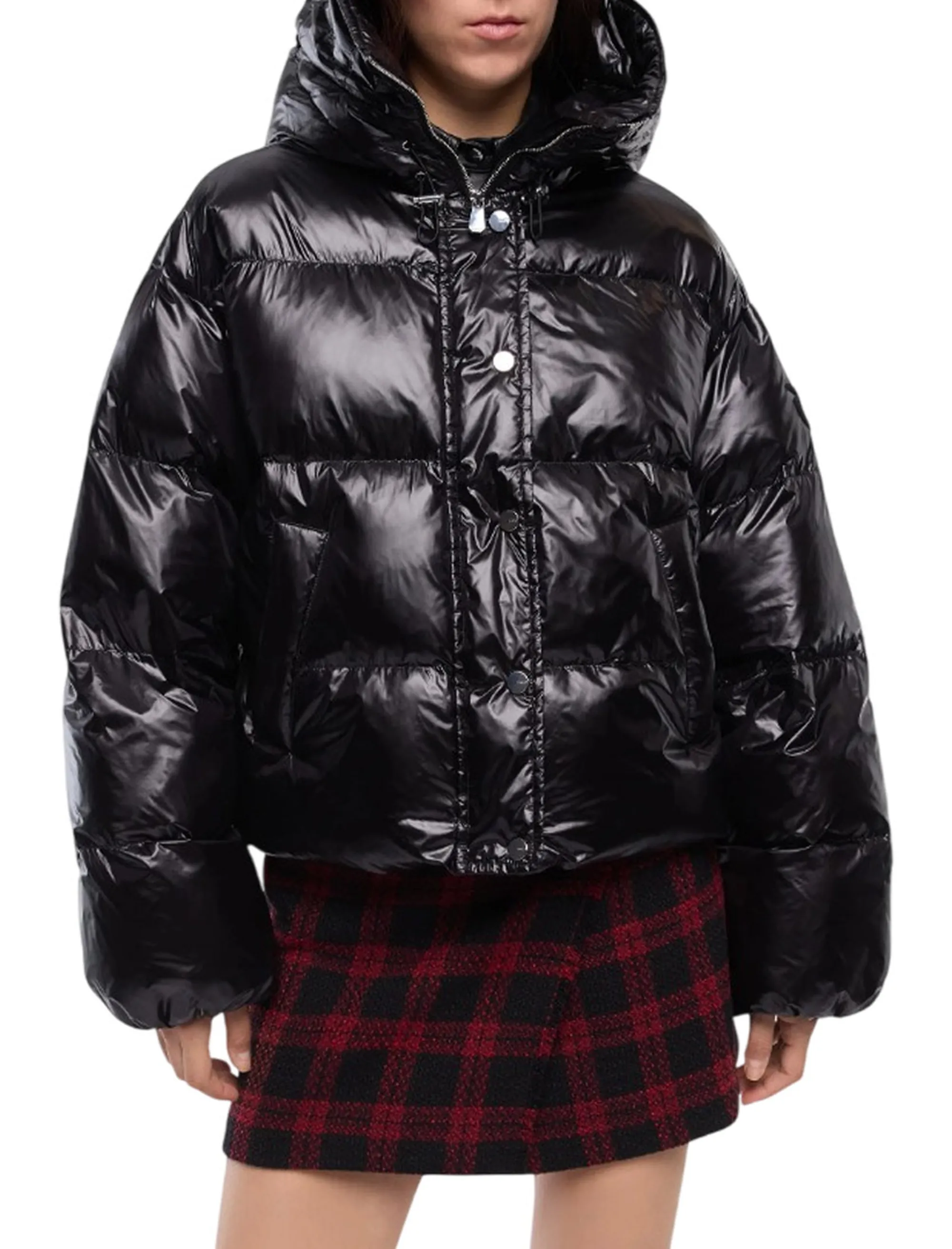 Pinko Piumino Impasto Imbottito Nero 105656A3Fi 186466