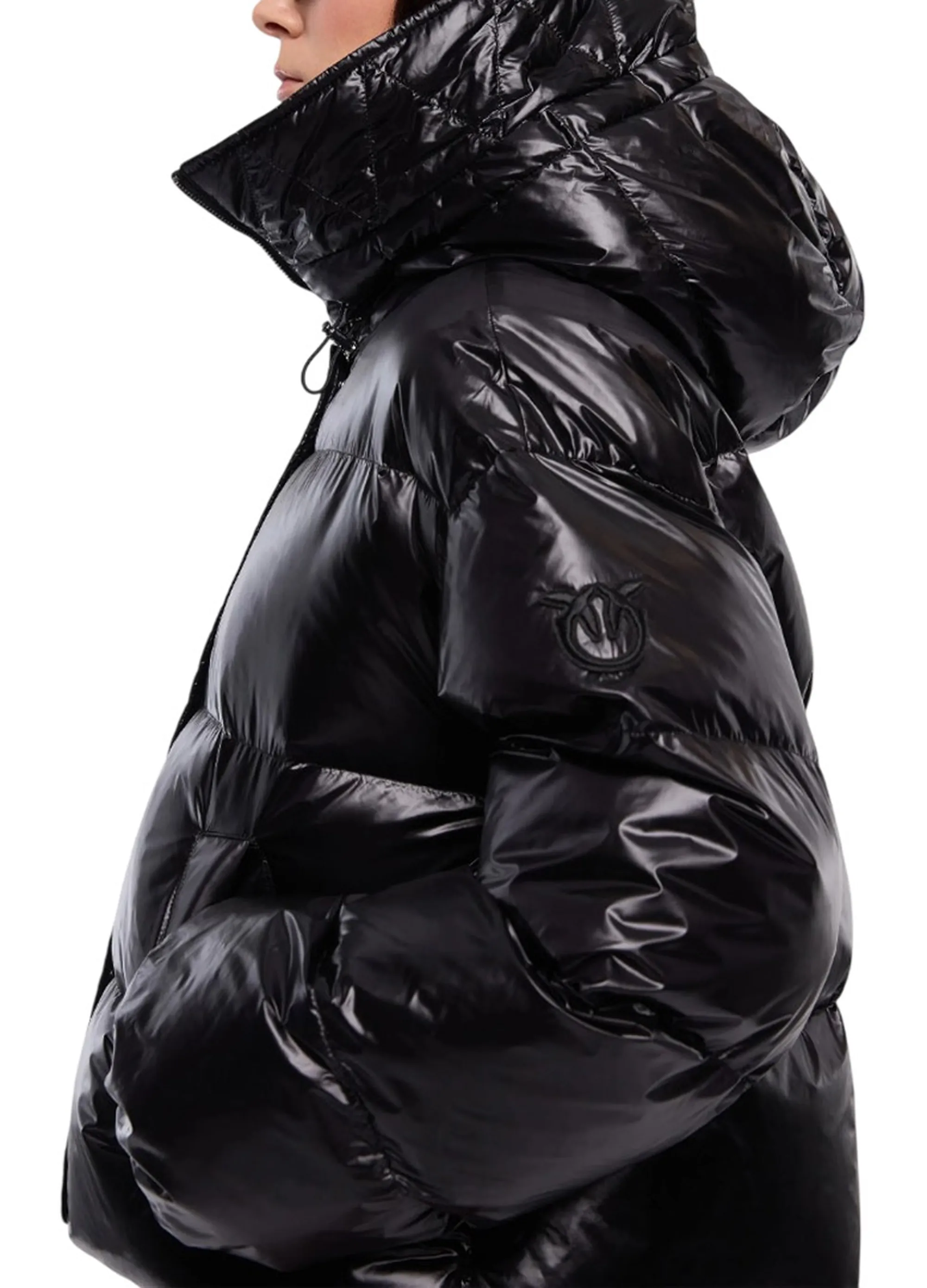 Pinko Piumino Impasto Imbottito Nero 105656A3Fi 186469