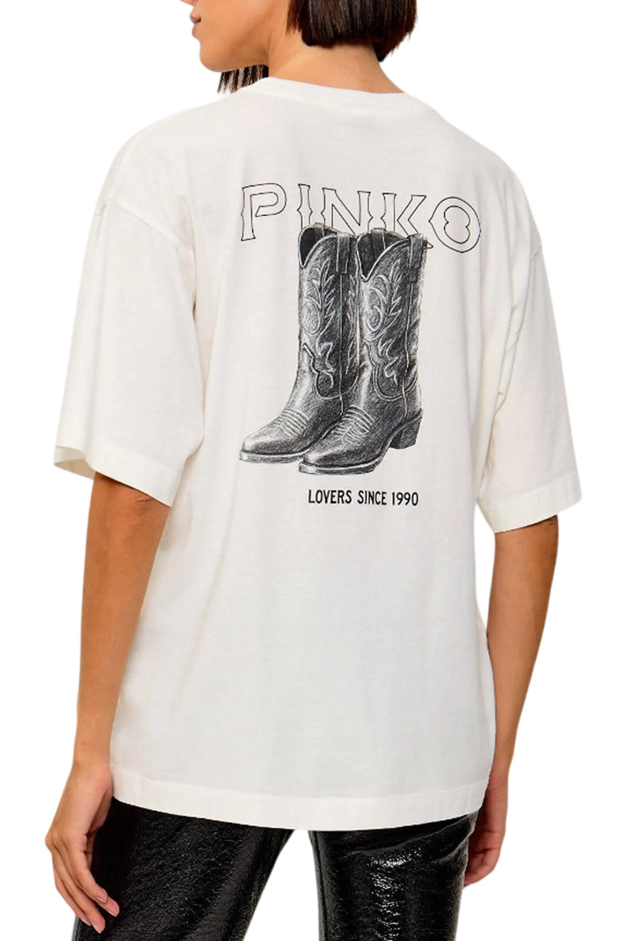 Pinko T-Shirt Bianco 106872A3B3 181569