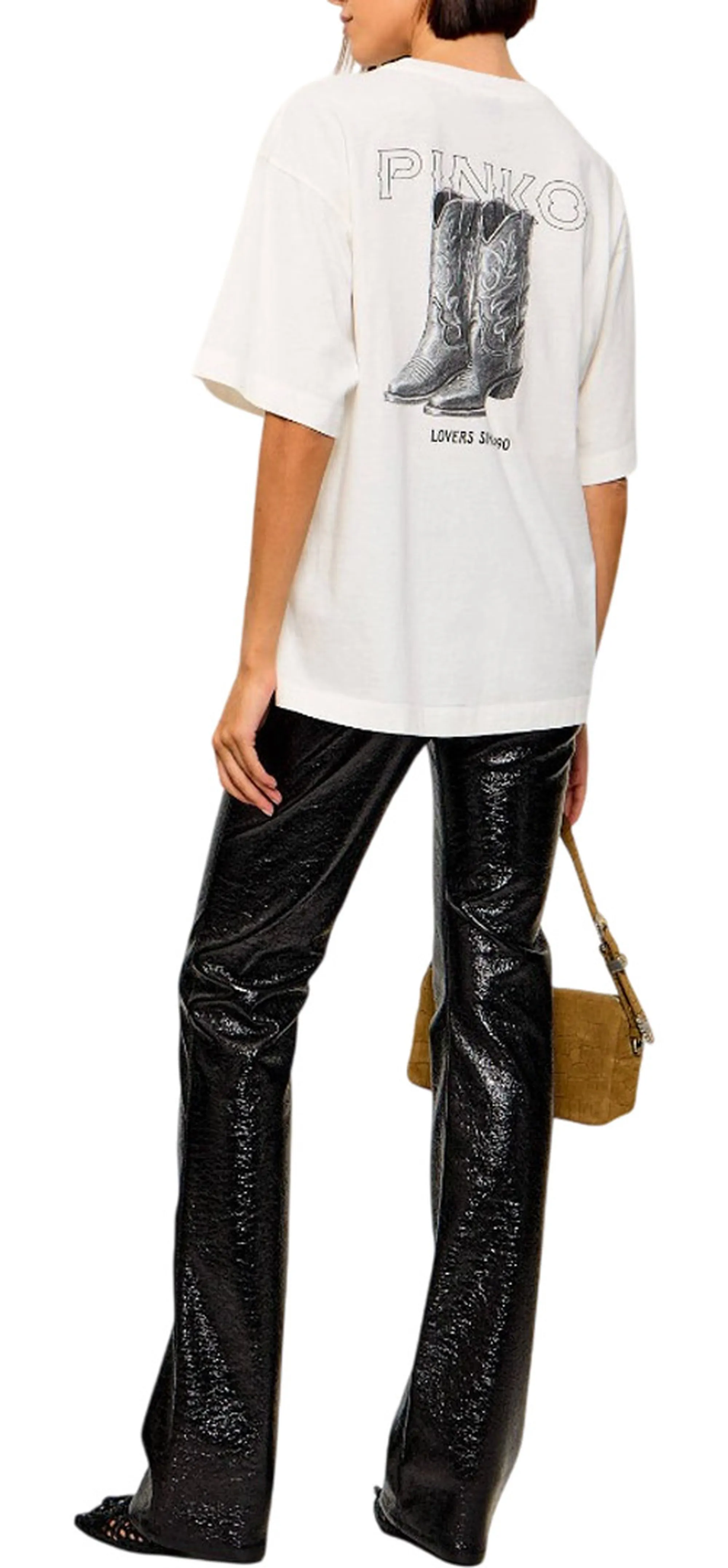 Pinko T-Shirt Bianco 106872A3B3 181570