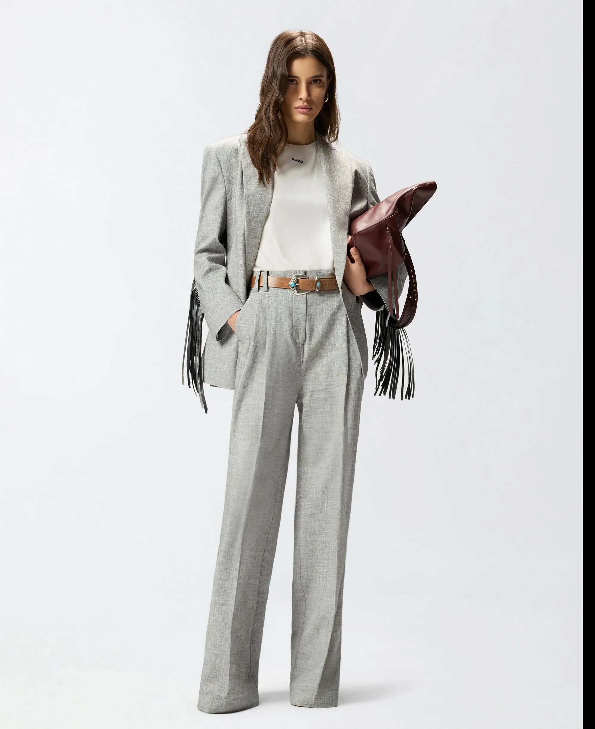 Pinko B'T-Shirt Basico' White 100373A34F 170125