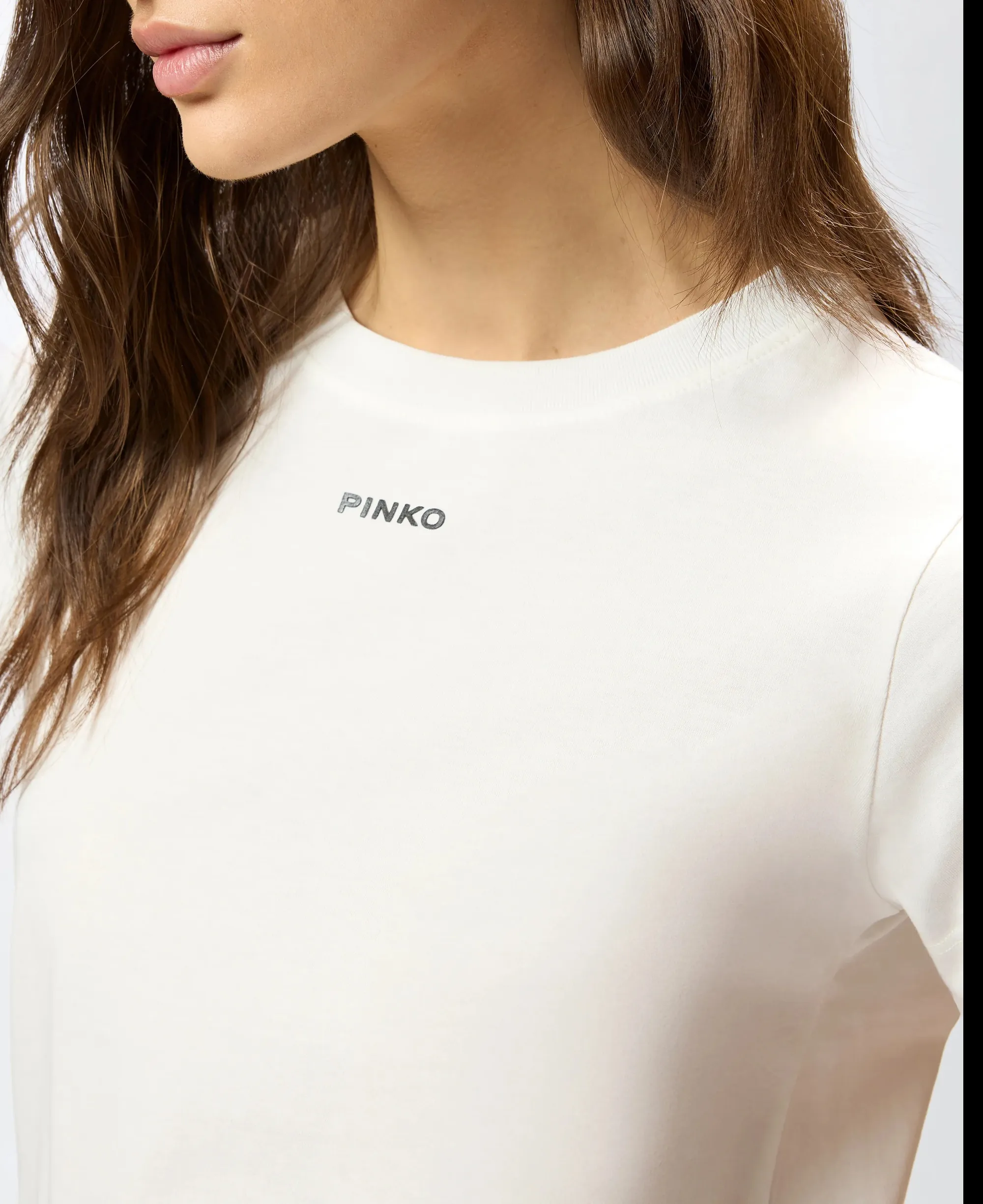 Pinko B'T-Shirt Basico' White 100373A34F 170126