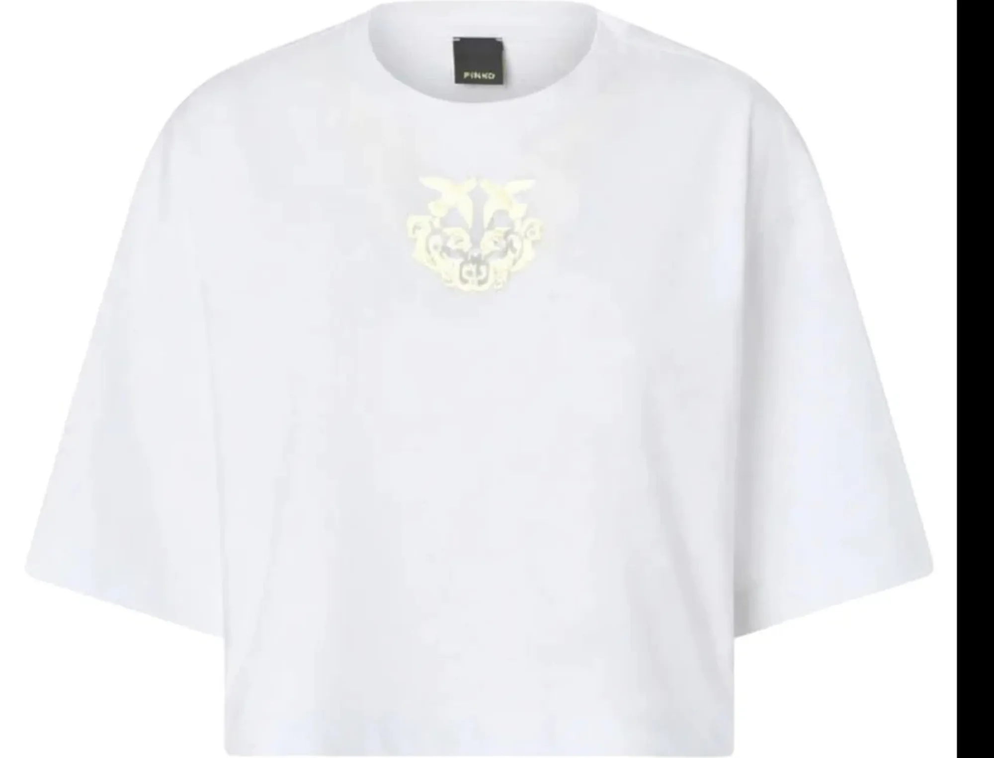 Pinko B'T-Shirt Borghetto' Optical White 106814A3Am 173642