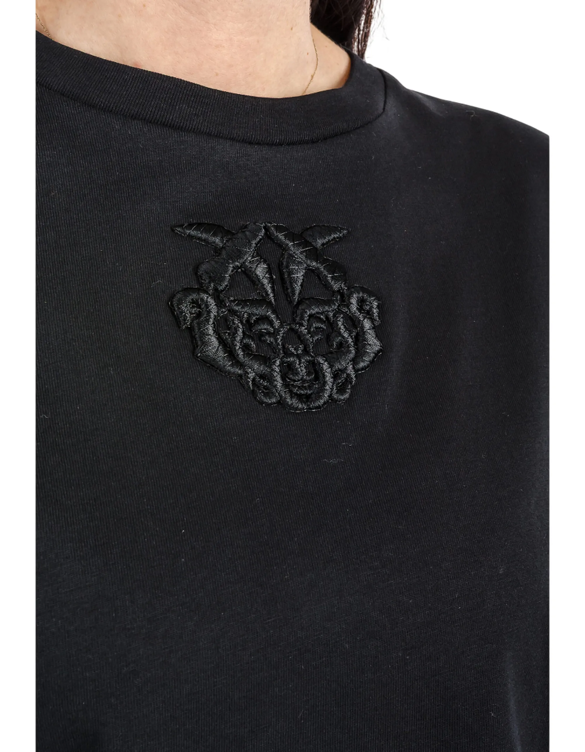 Pinko B'T-Shirt Borghetto' Black 106814A3Am 176594