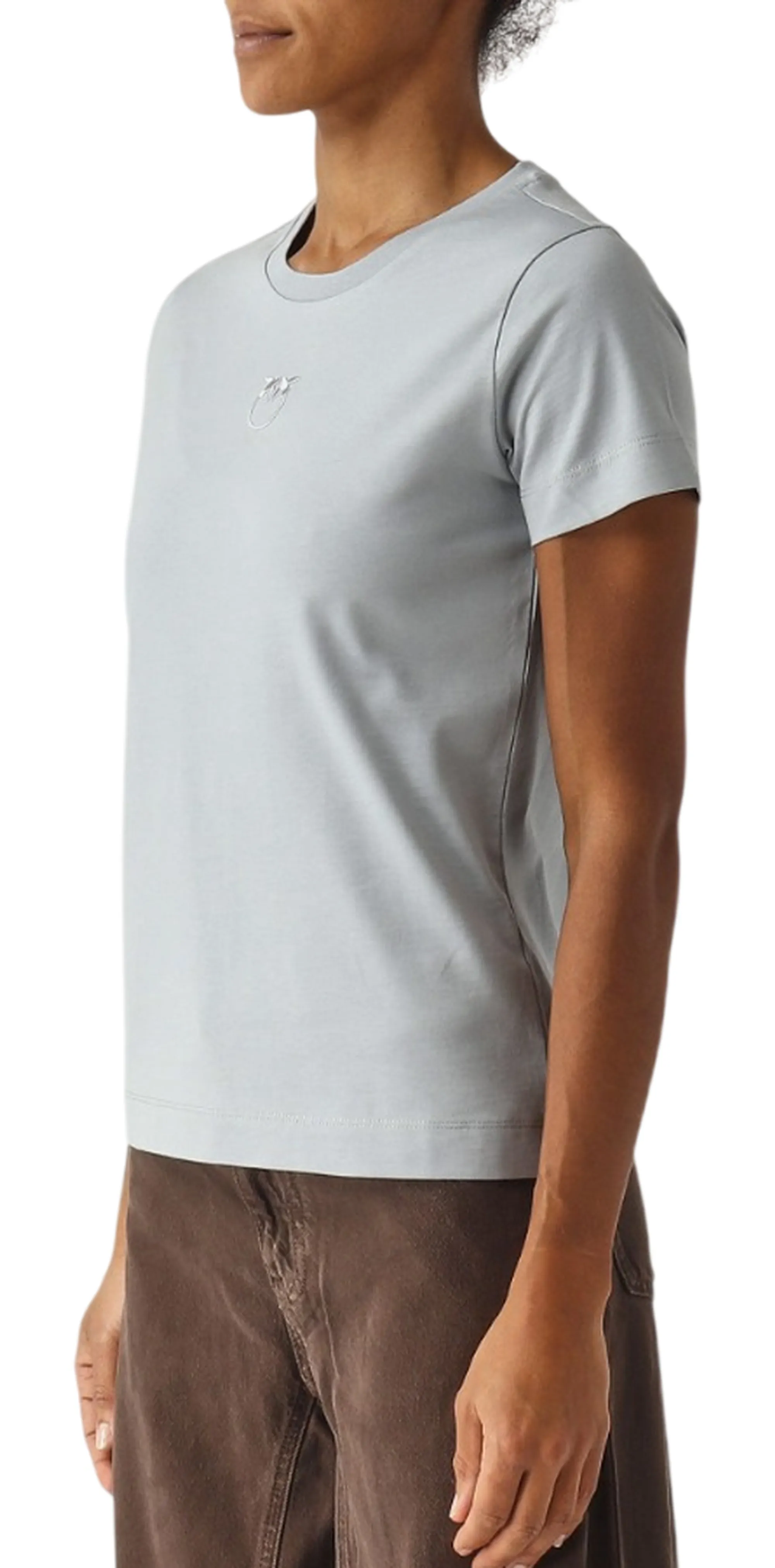 Pinko T-Shirt Bussolotto Azzurro 100355A339 183526