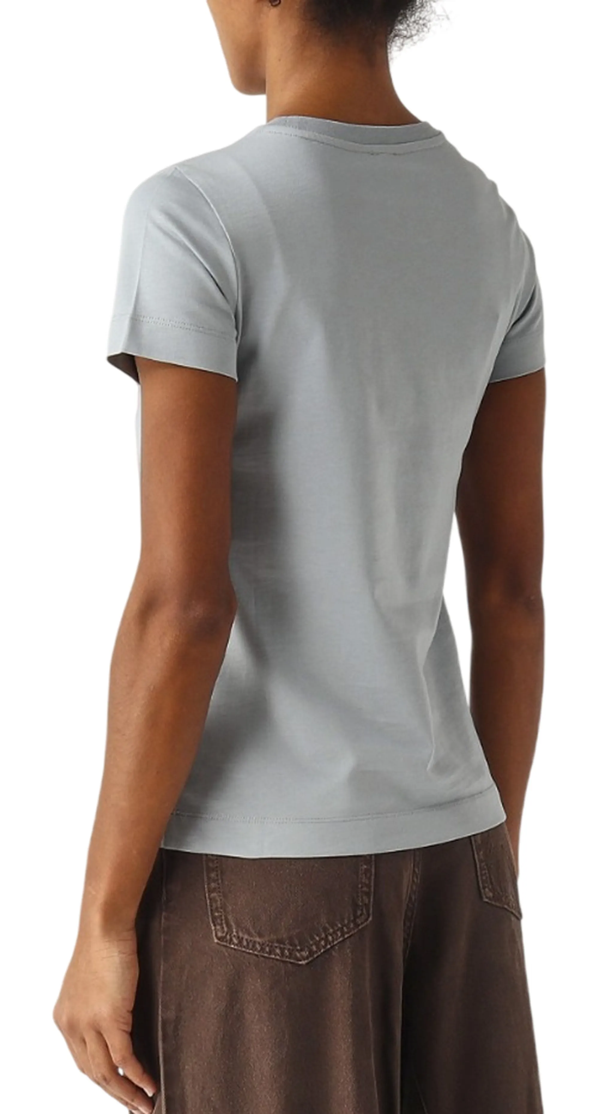 Pinko T-Shirt Bussolotto Azzurro 100355A339 183527