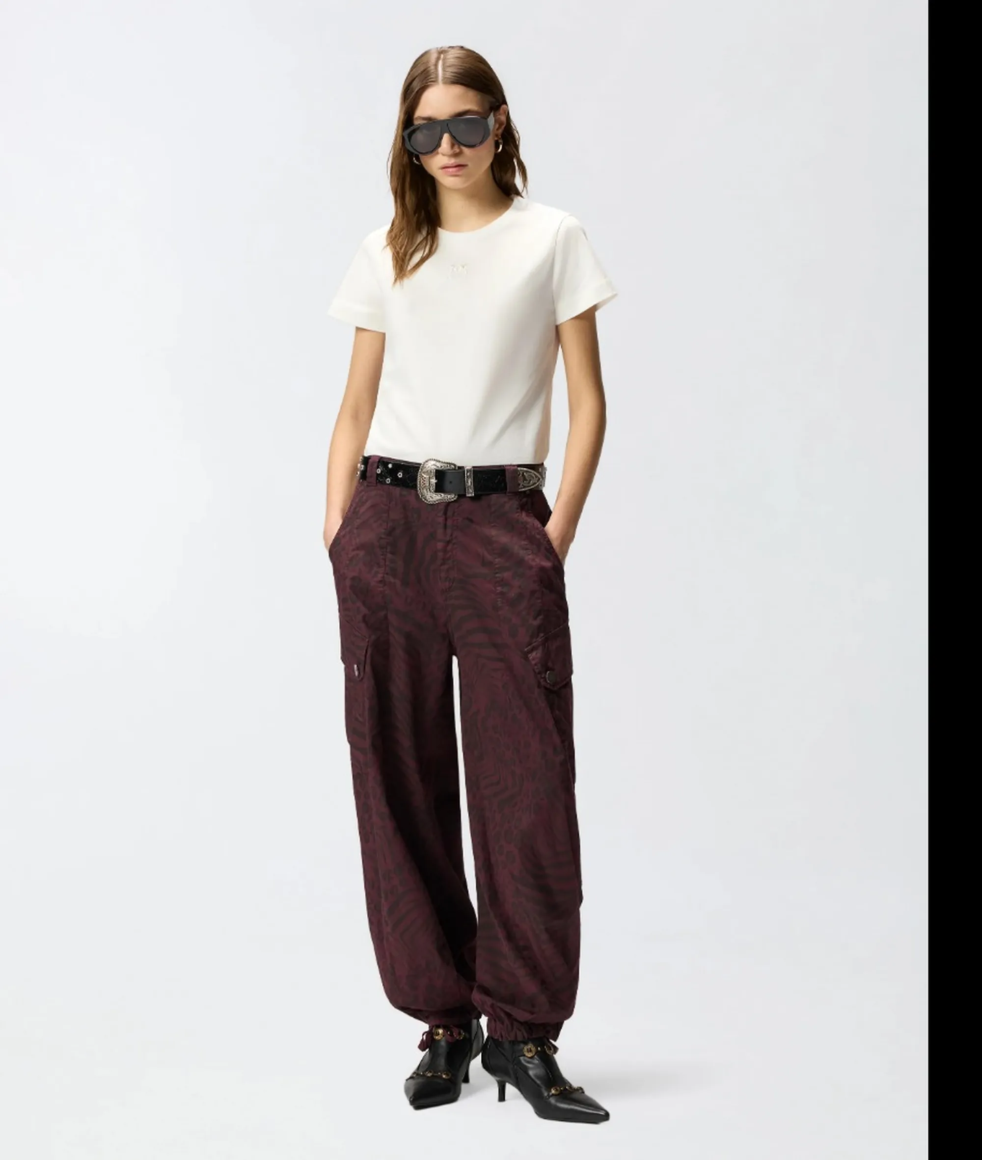 Pinko T-Shirt Bussolotto Bianco 100355A339 183449