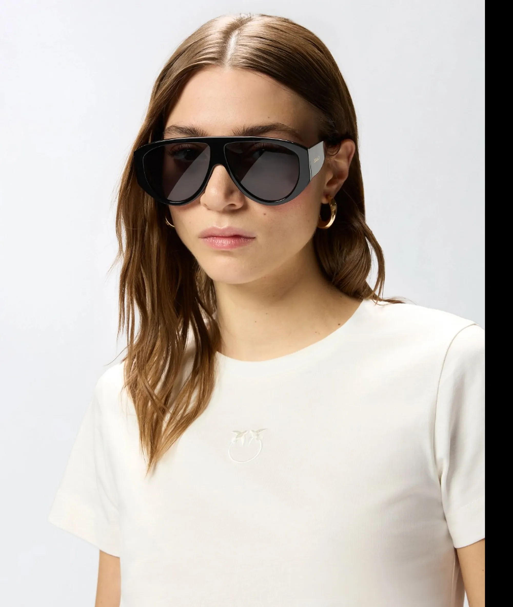 Pinko T-Shirt Bussolotto Bianco 100355A339 183451