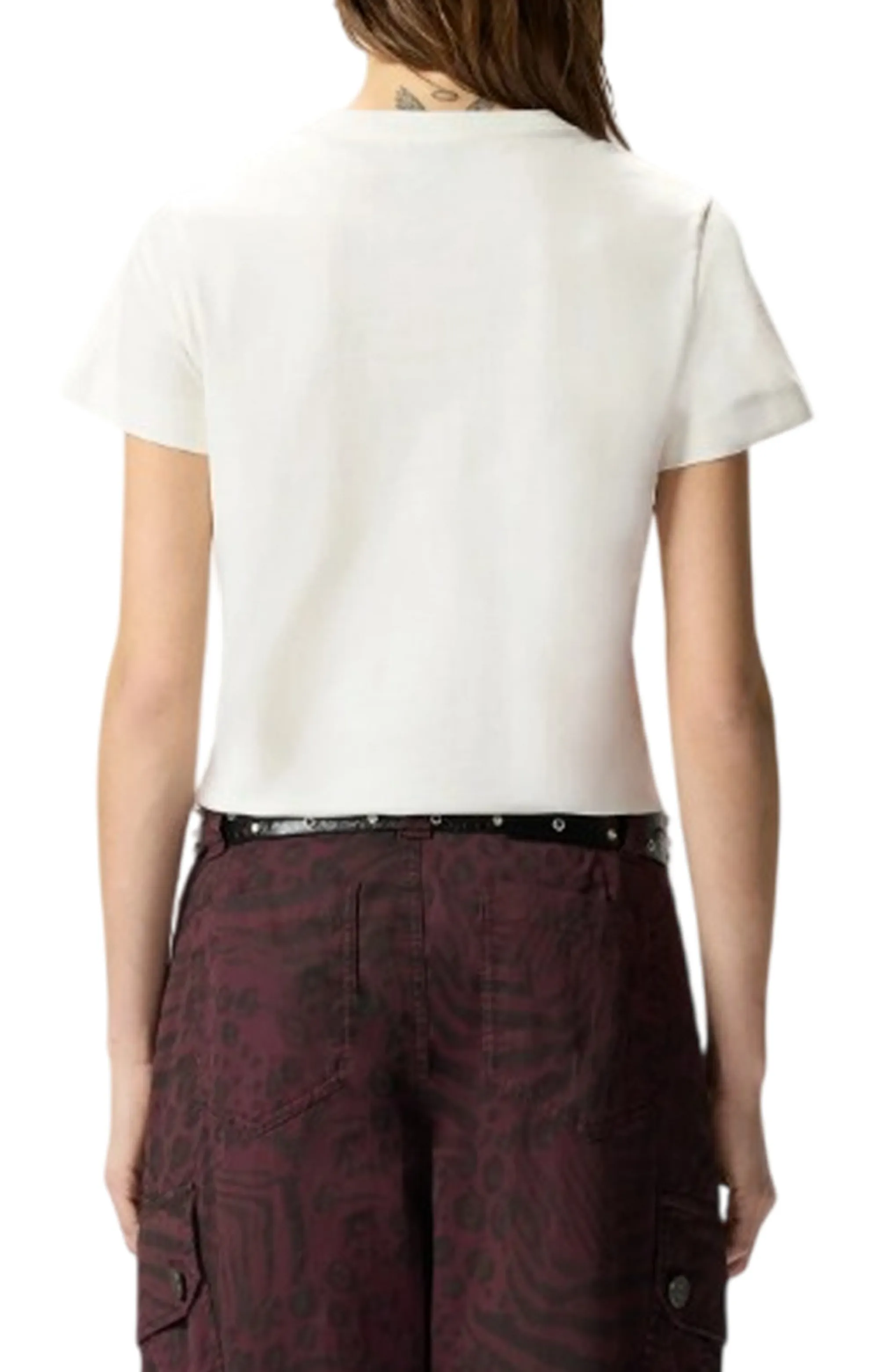 Pinko B'T-Shirt Bussolotto' White 100355A339 183521