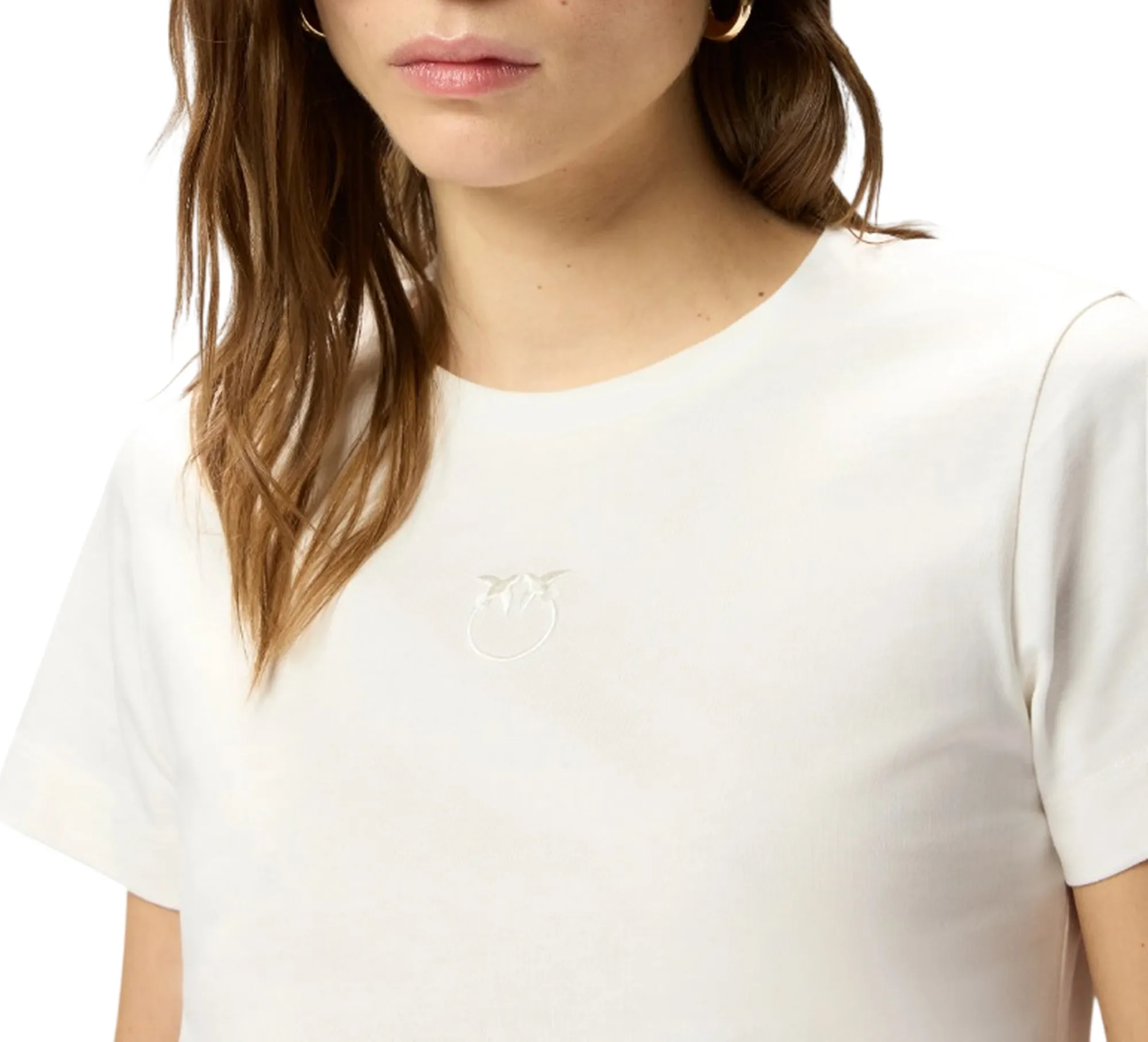 Pinko B'T-Shirt Bussolotto' White 100355A339 183523