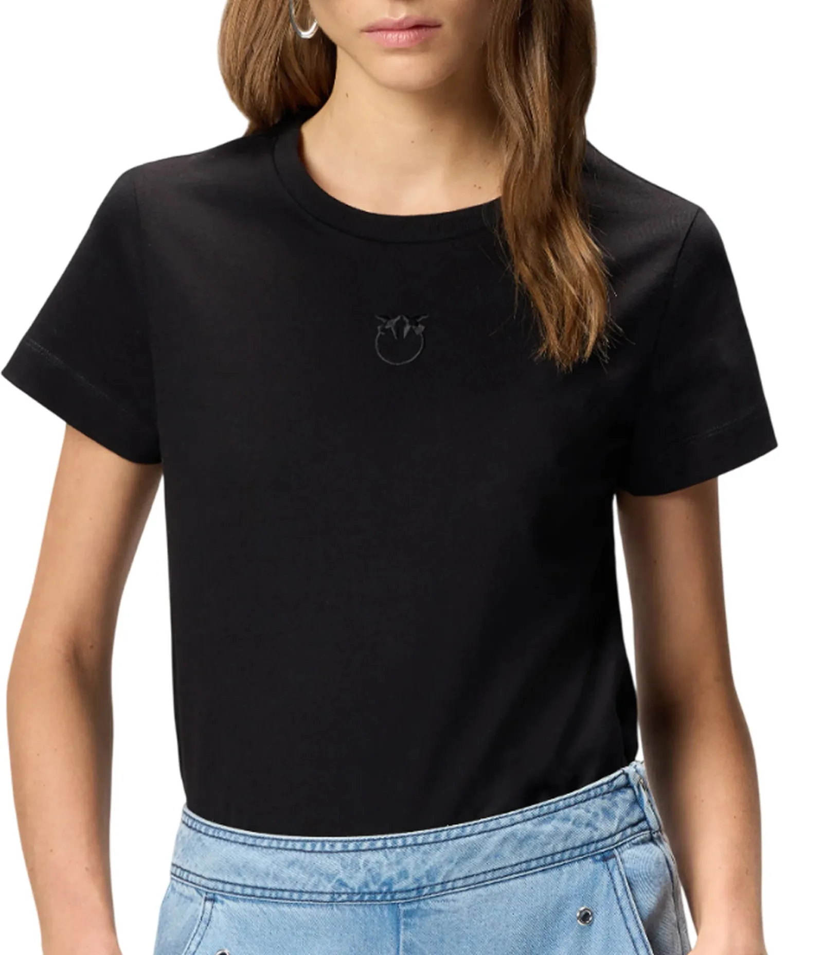 Pinko T-Shirt Bussolotto Nero 100355A339 178529