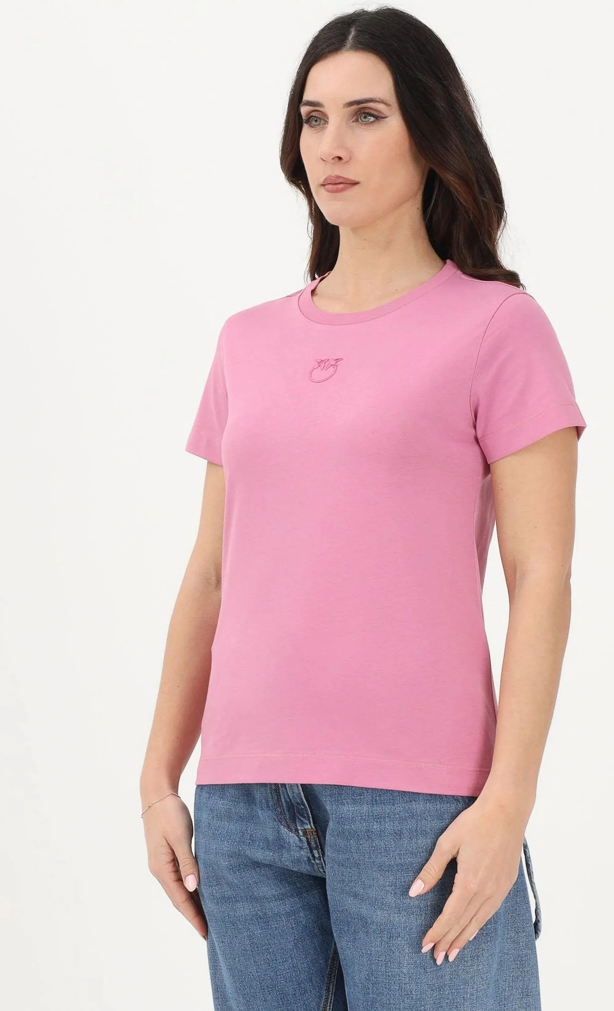 Pinko B'T-Shirt Bussolotto' Pink 100355A339 170116