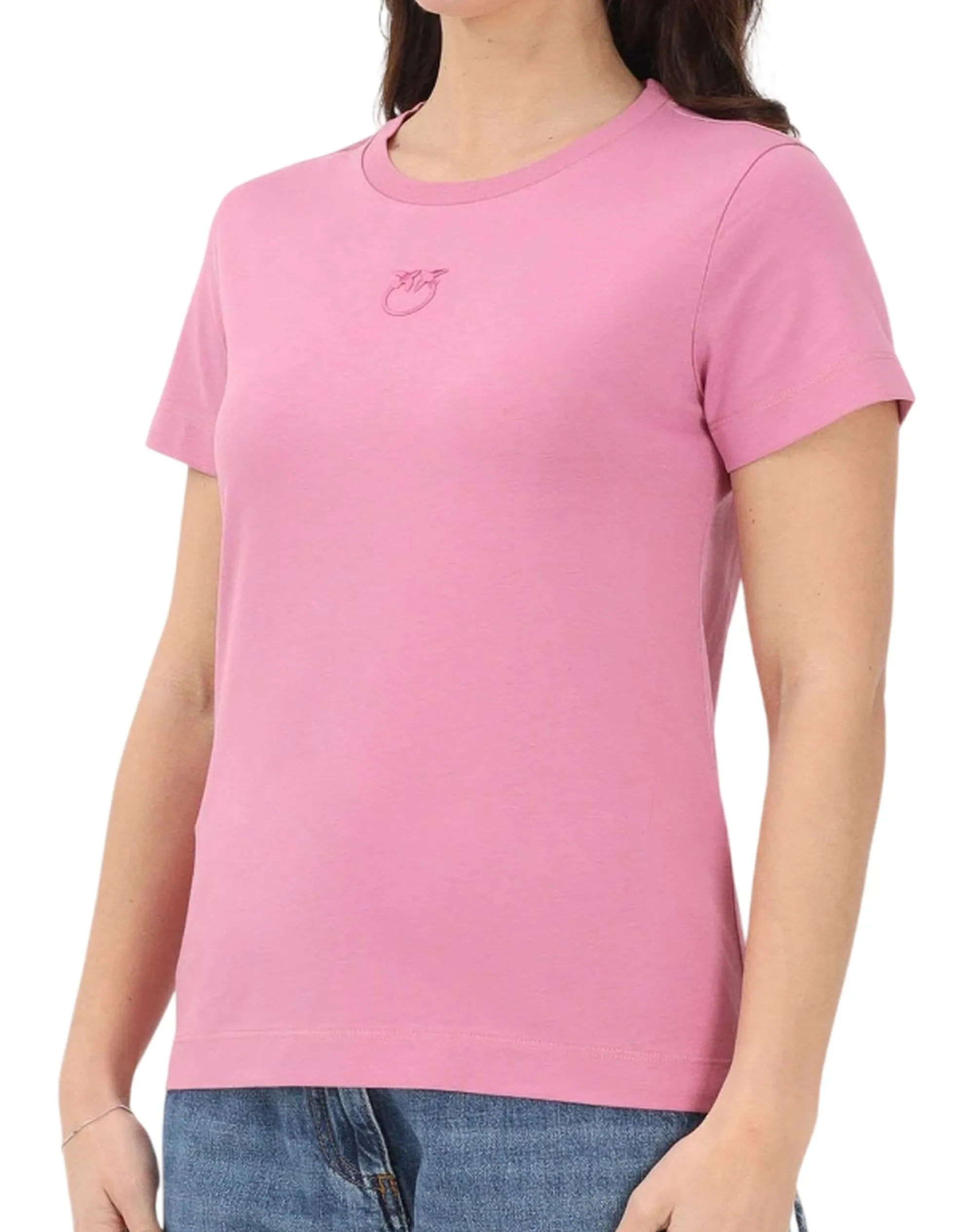 Pinko T-Shirt Bussolotto Rosa 100355A339 178523