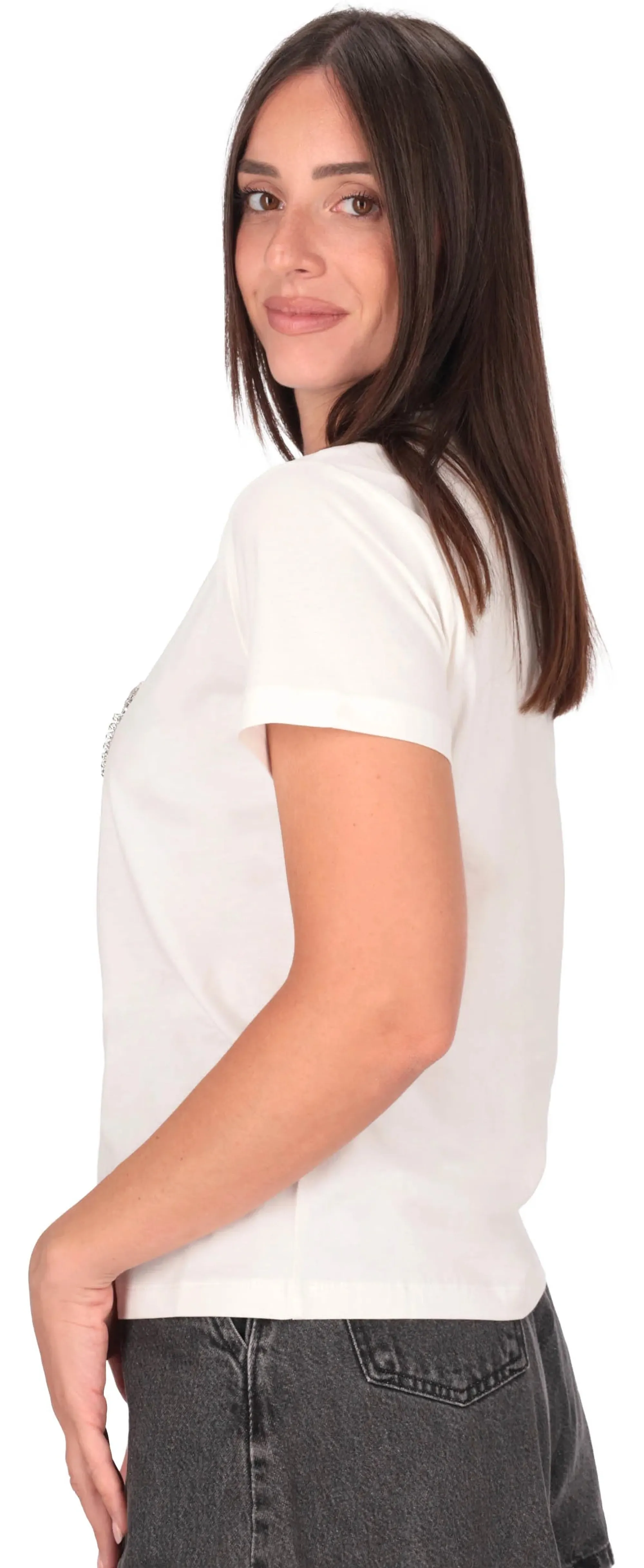 Pinko B'T-Shirt Quentin' White 100535A2Rn 154482
