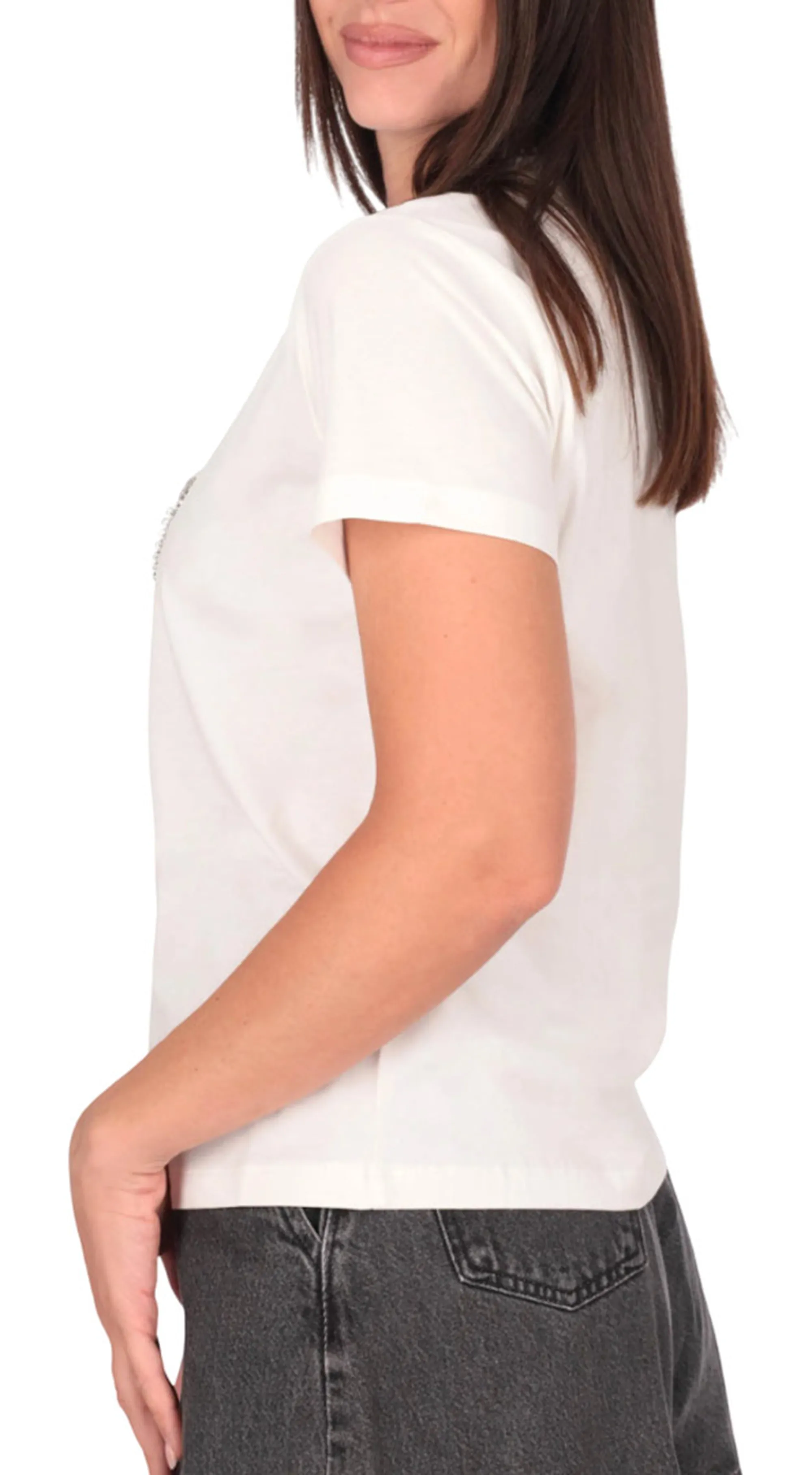 Pinko B'T-Shirt Quentin' White 100535A2Rn 154974