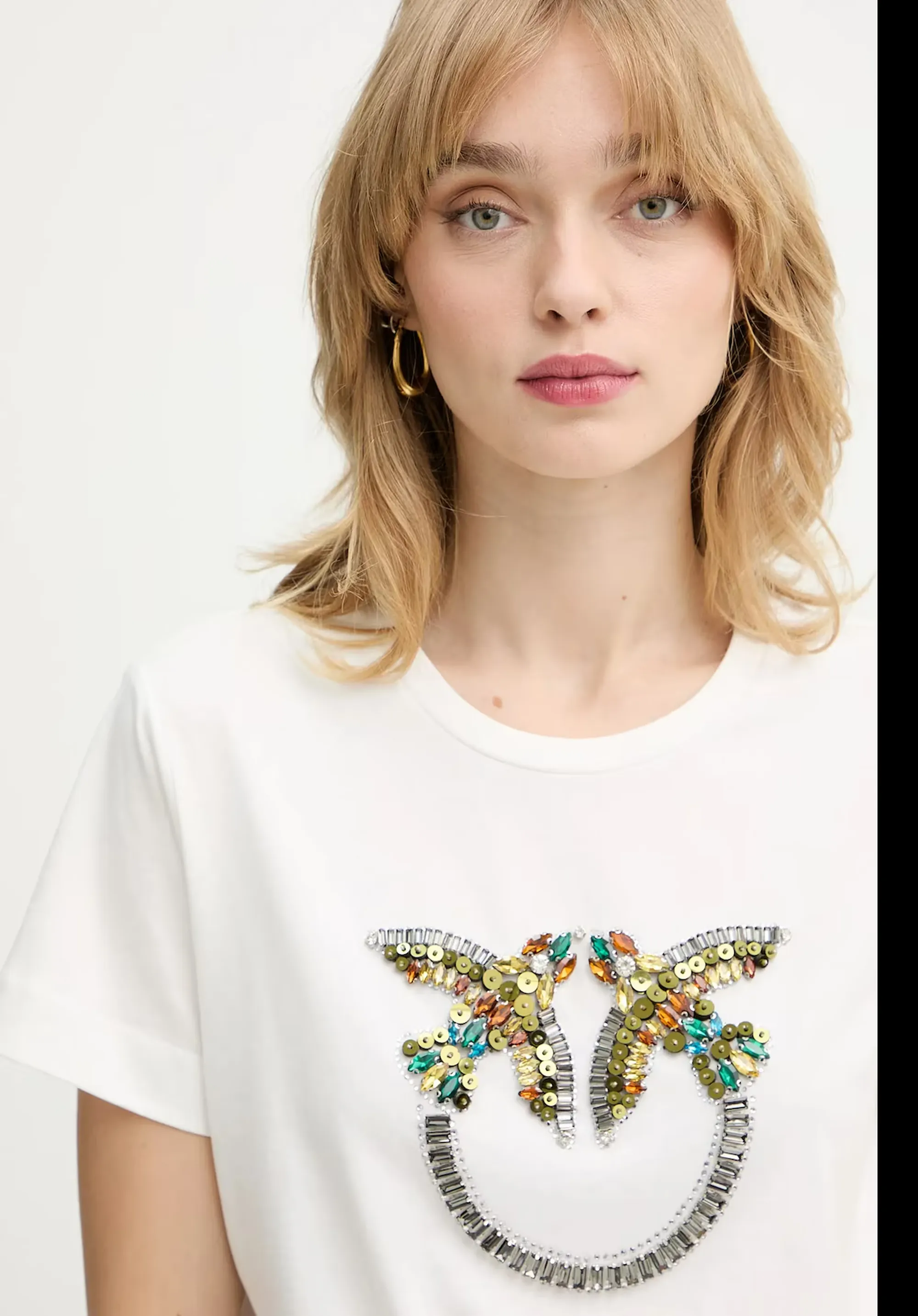 Pinko B'T-Shirt Quentin' White 100535A33F 173657