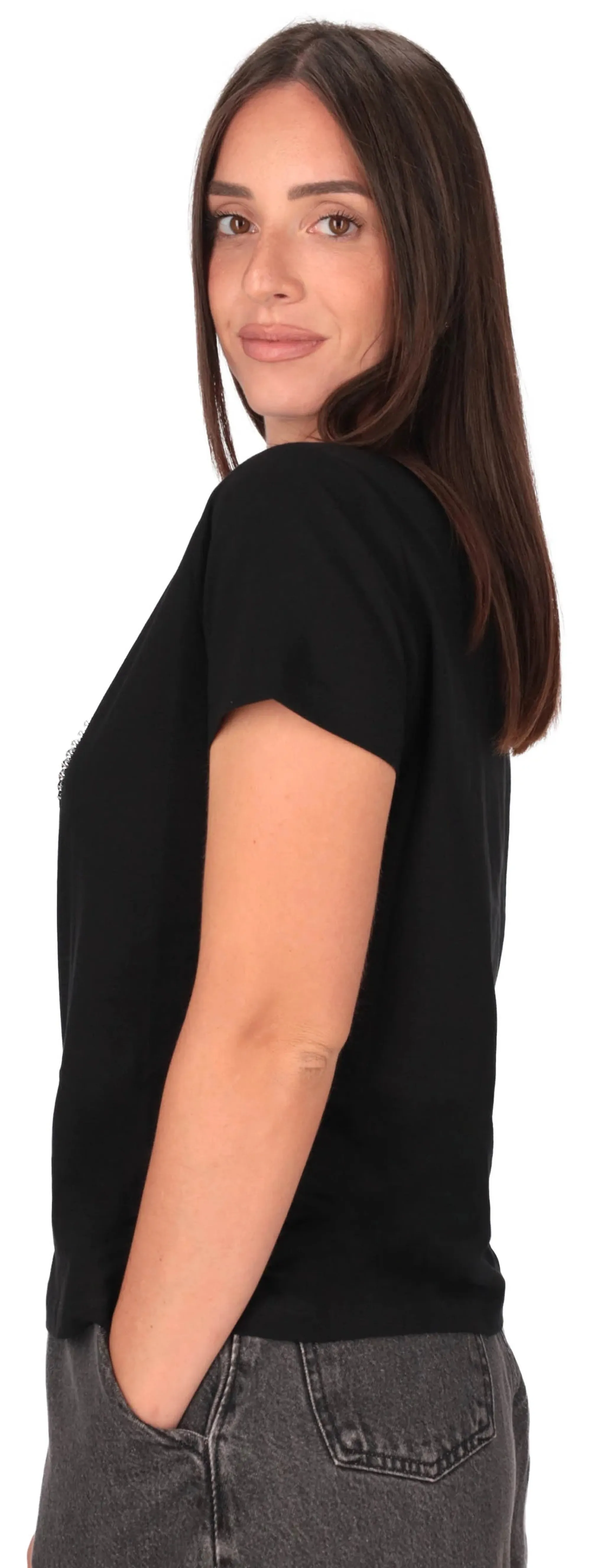 Pinko B'T-Shirt Quentin' Black 100535A2Rn 154481