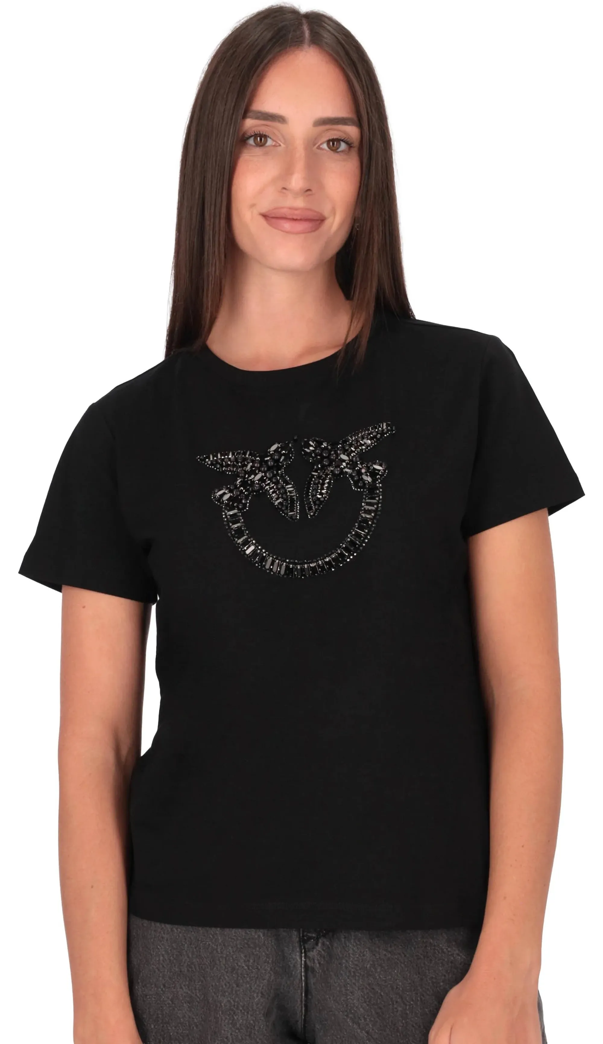 Pinko B'T-Shirt Quentin' Black 100535A2Rn 154483