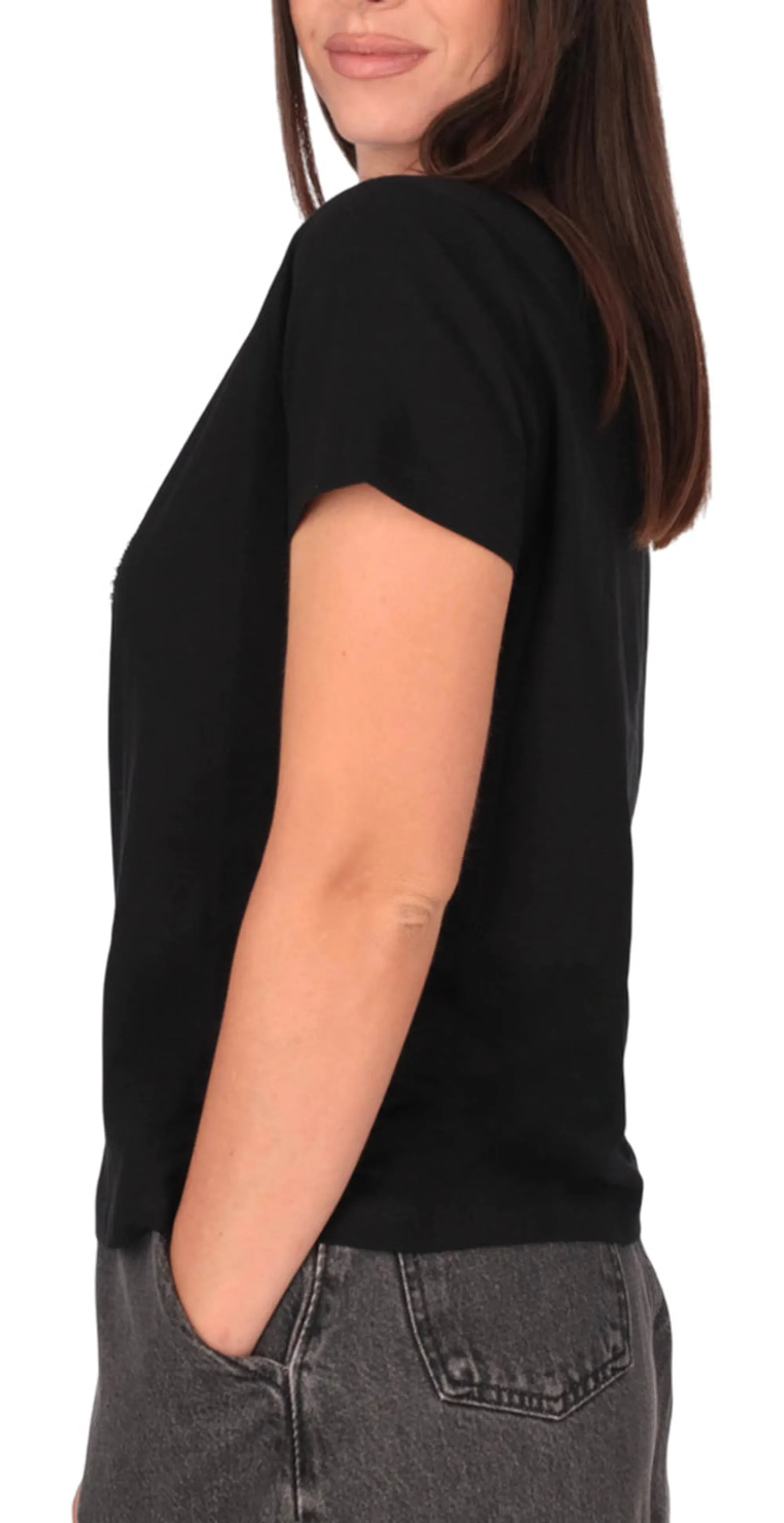 Pinko B'T-Shirt Quentin' Black 100535A2Rn 154981