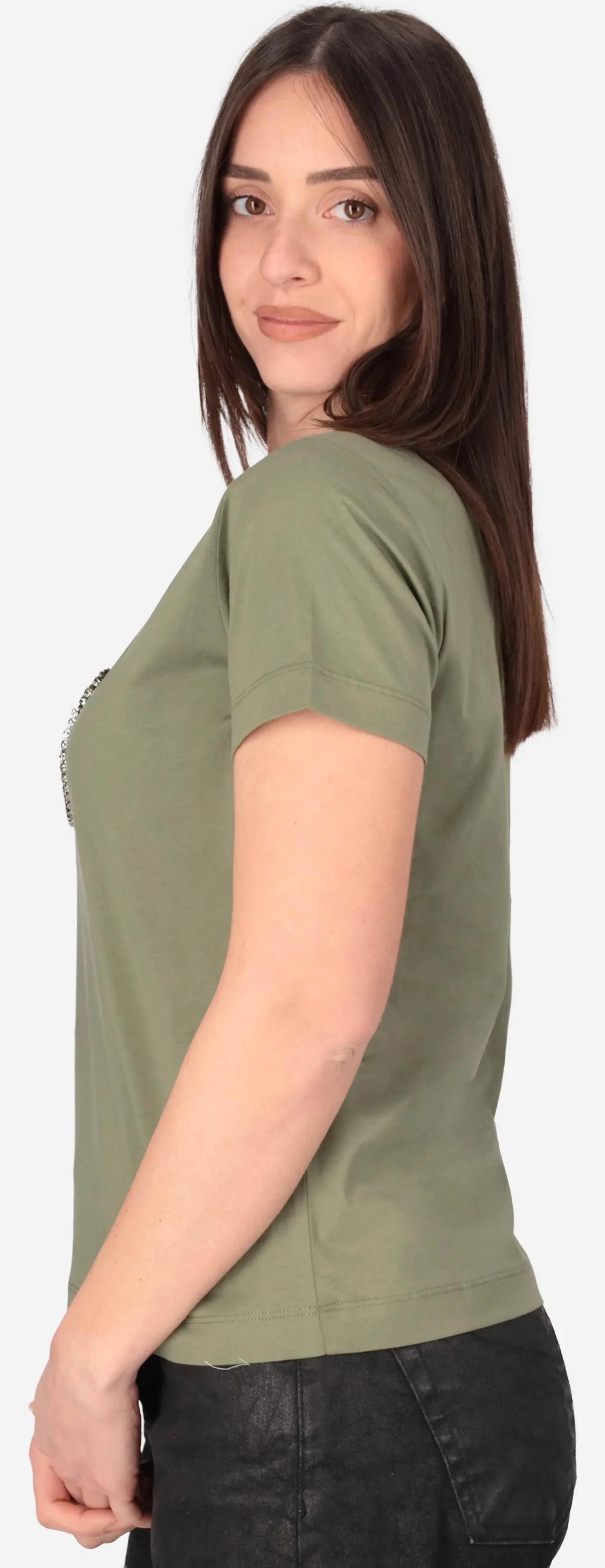 Pinko B'T-Shirt Quentin' Green 100535A33F 173653