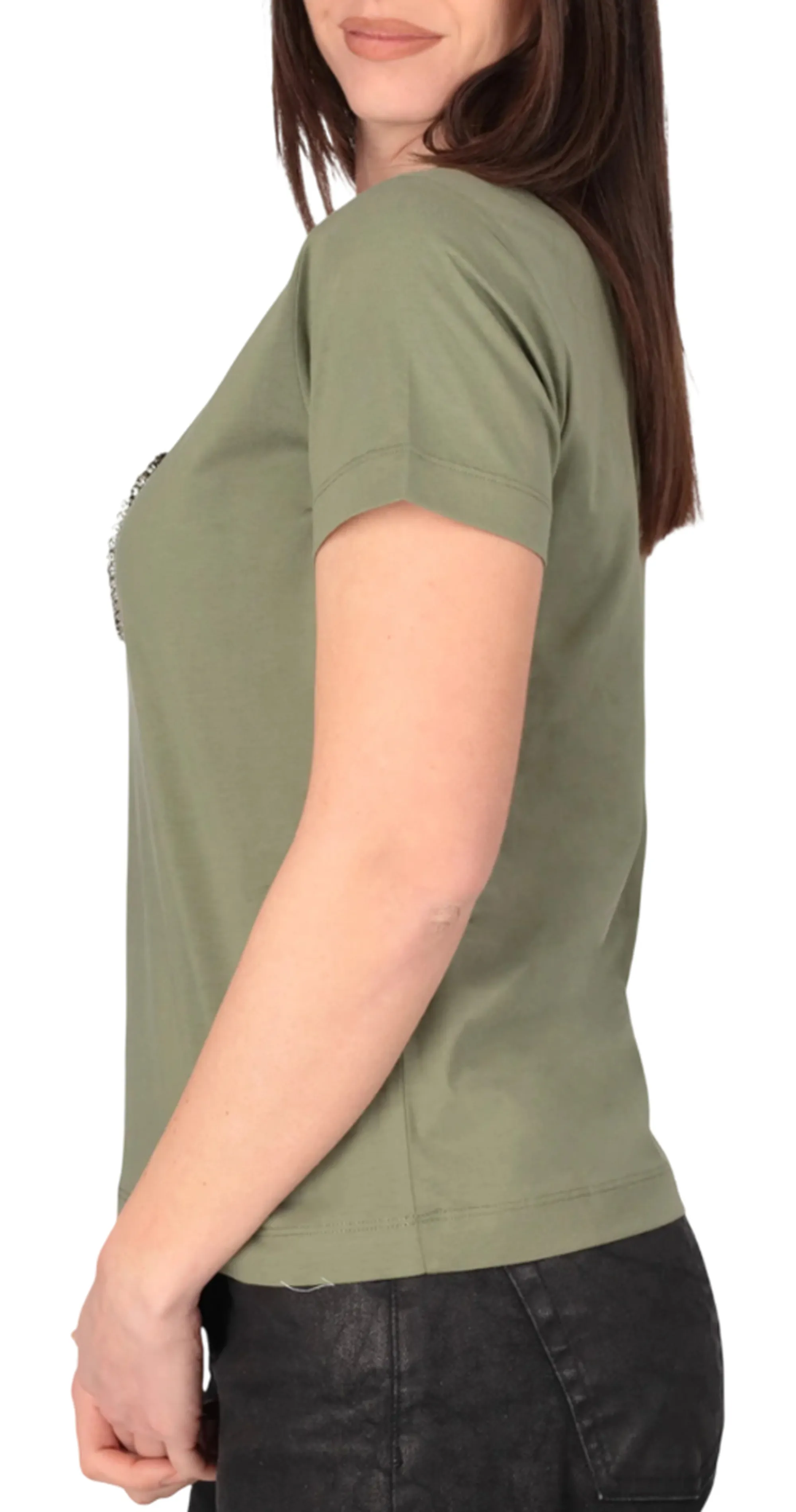 Pinko B'T-Shirt Quentin' Green 100535A33F 176635